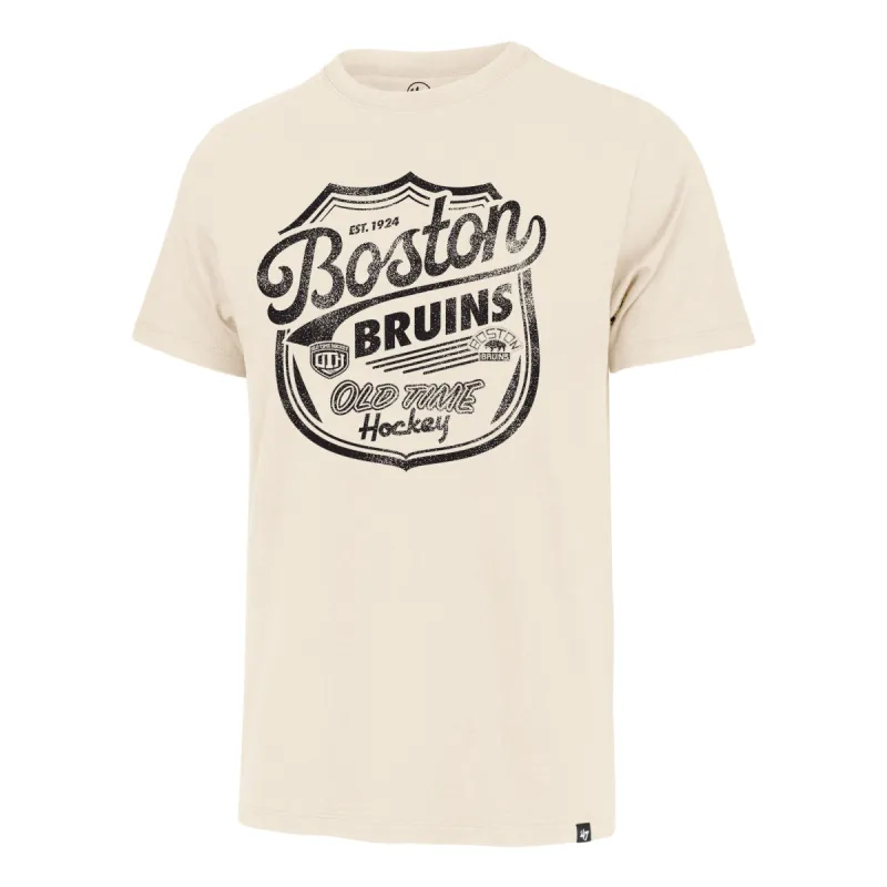 OLD TIME HOCKEY BOSTON BRUINS VINTAGE POKE CHECK '47 FRANKLIN TEE sold by 47
