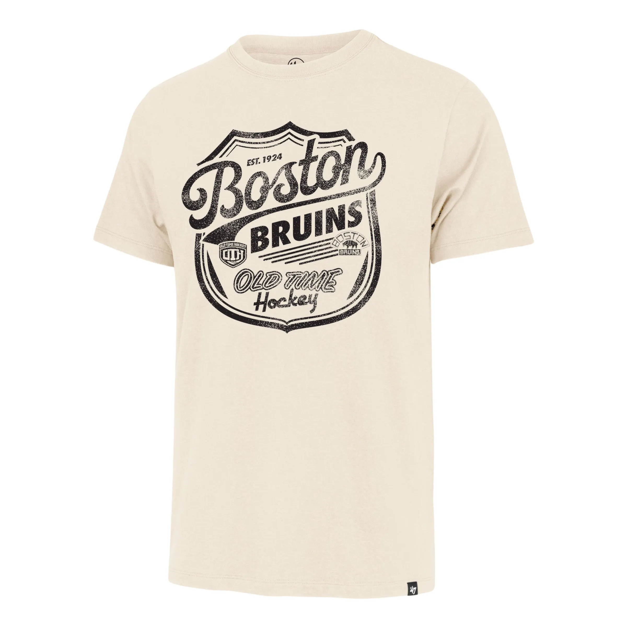 OLD TIME HOCKEY BOSTON BRUINS VINTAGE POKE CHECK '47 FRANKLIN TEE sold by 47