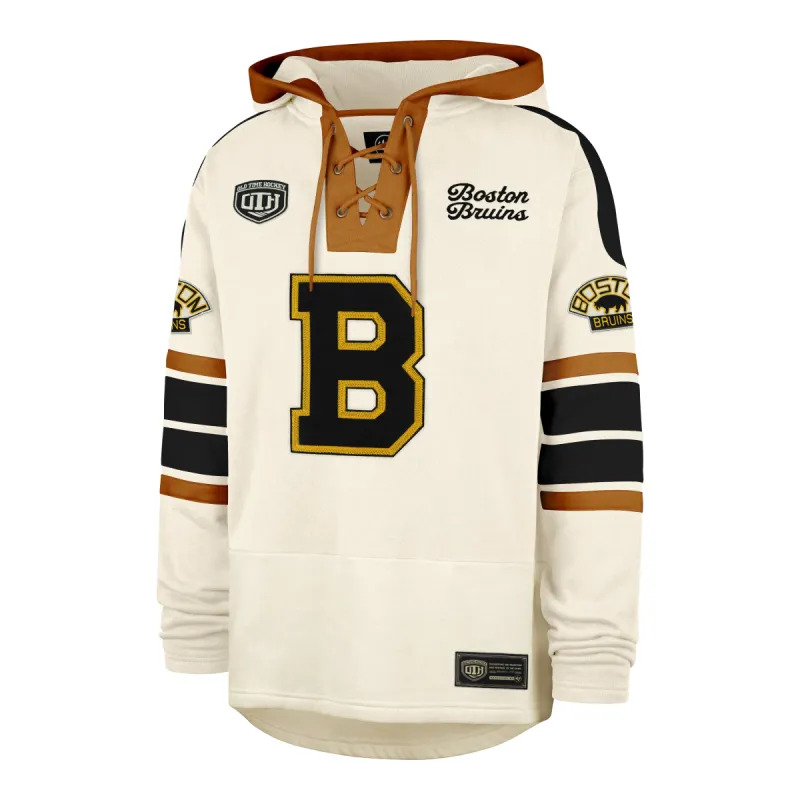 OLD TIME HOCKEY BOSTON BRUINS VINTAGE BLUE LINE '47 HERITAGE LACER sold by 47