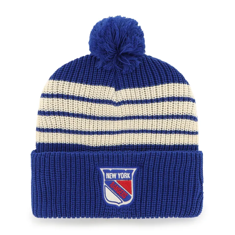 OLD TIME HOCKEY NEW YORK RANGERS VINTAGE BARN '47 CUFF KNIT sold by 47
