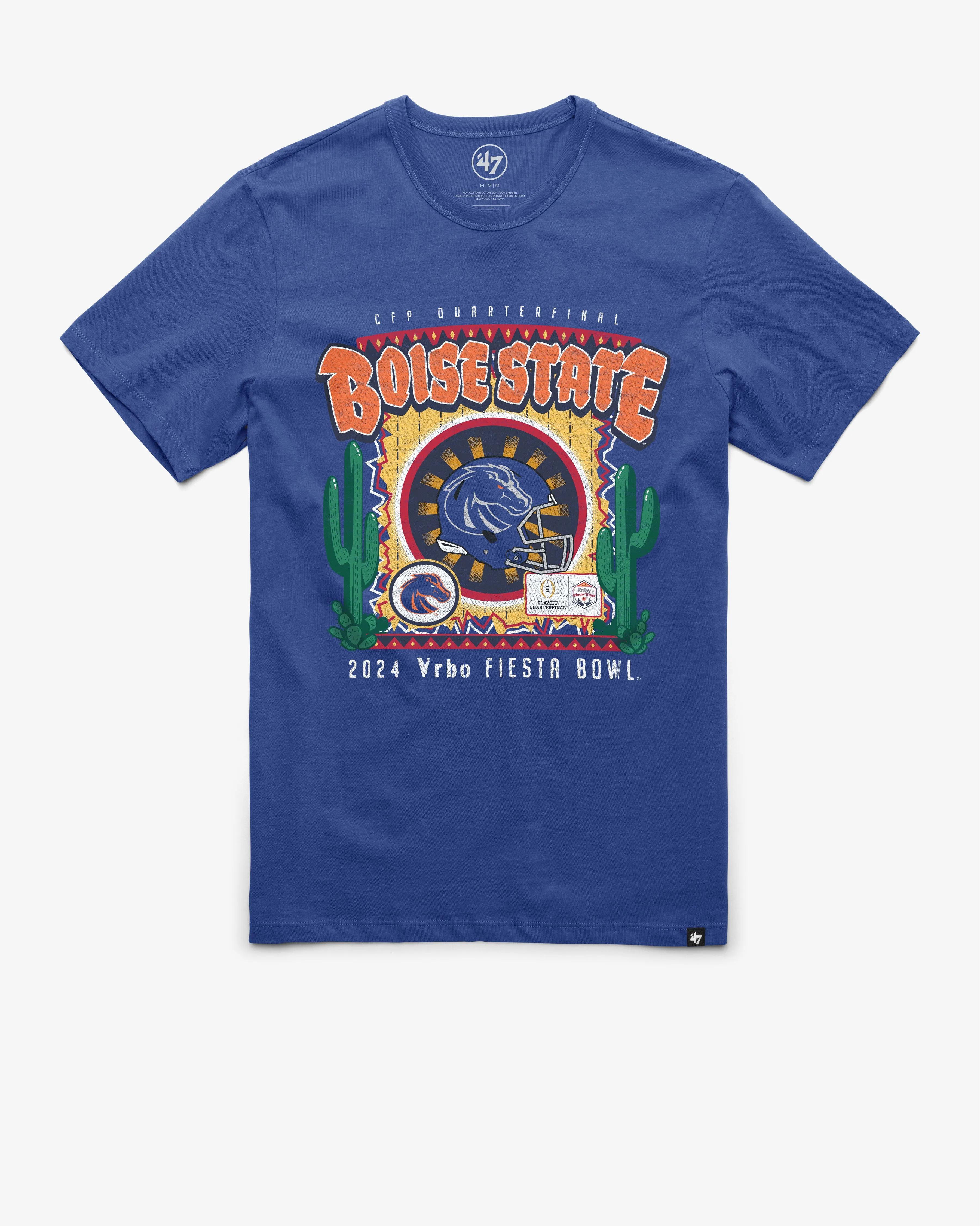 BOISE STATE BRONCOS FIESTA BOWL PLAYOFF '47 FRANKLIN TEE sold by 47