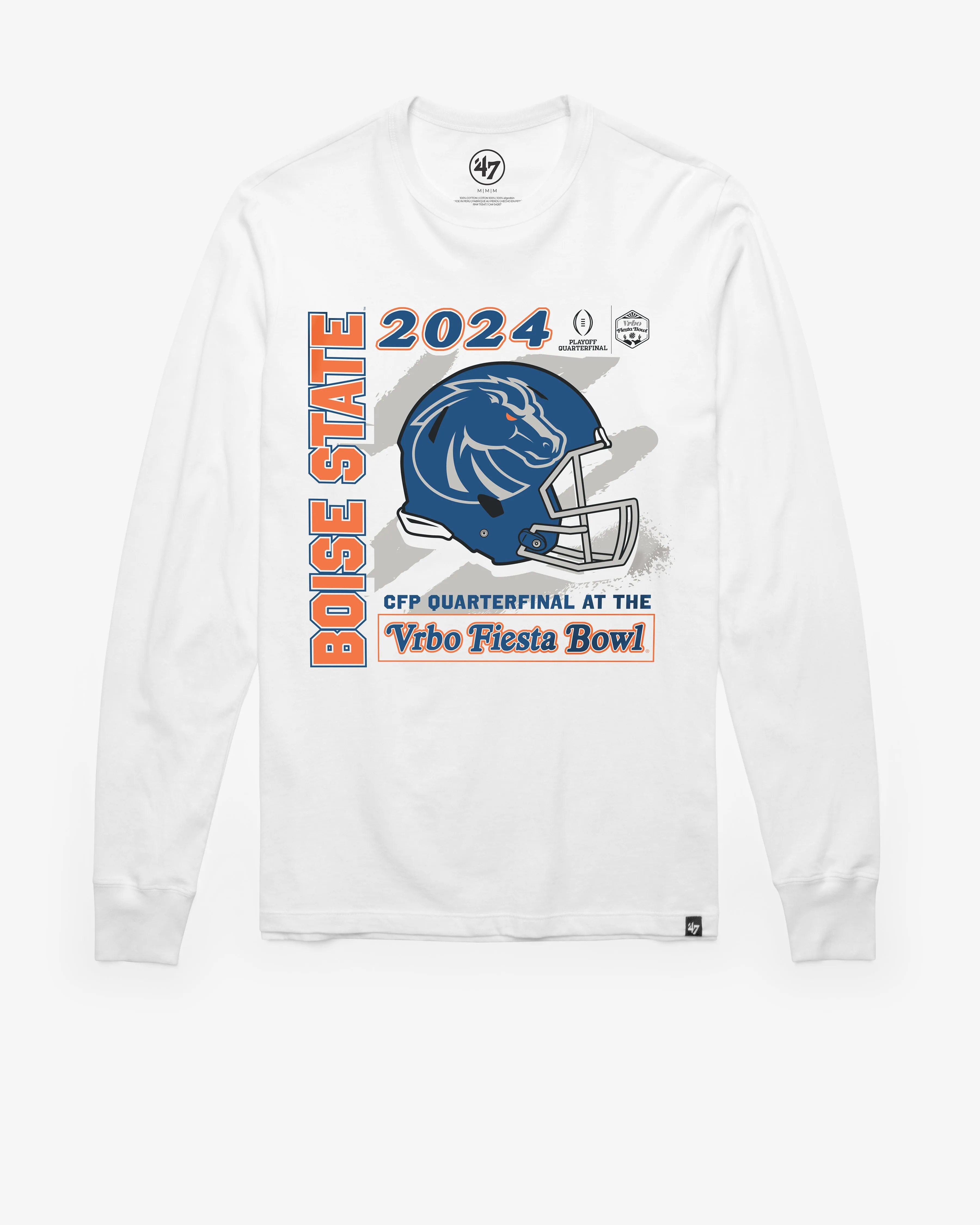 BOISE STATE BRONCOS FIESTA BOWL PLAYOFF '47 FRANKLIN LONG SLEEVE TEE sold by 47