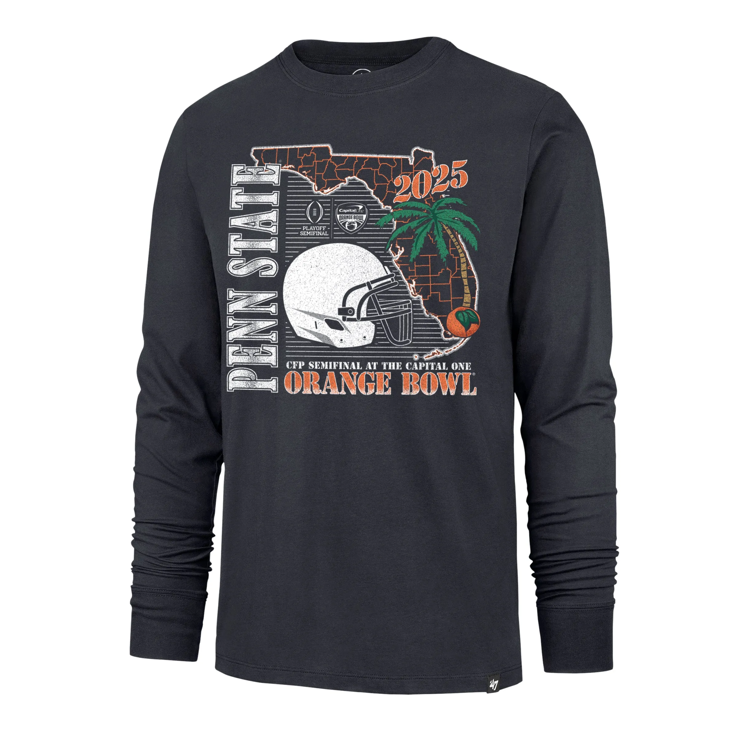 PENN STATE NITTANY LIONS ORANGE BOWL '47 FRANKLIN LONG SLEEVE TEE sold by 47