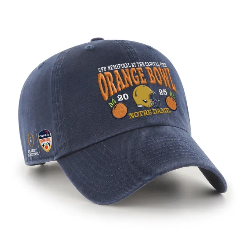 NOTRE DAME FIGHTING IRISH ORANGE BOWL '47 CLEAN UP sold by 47
