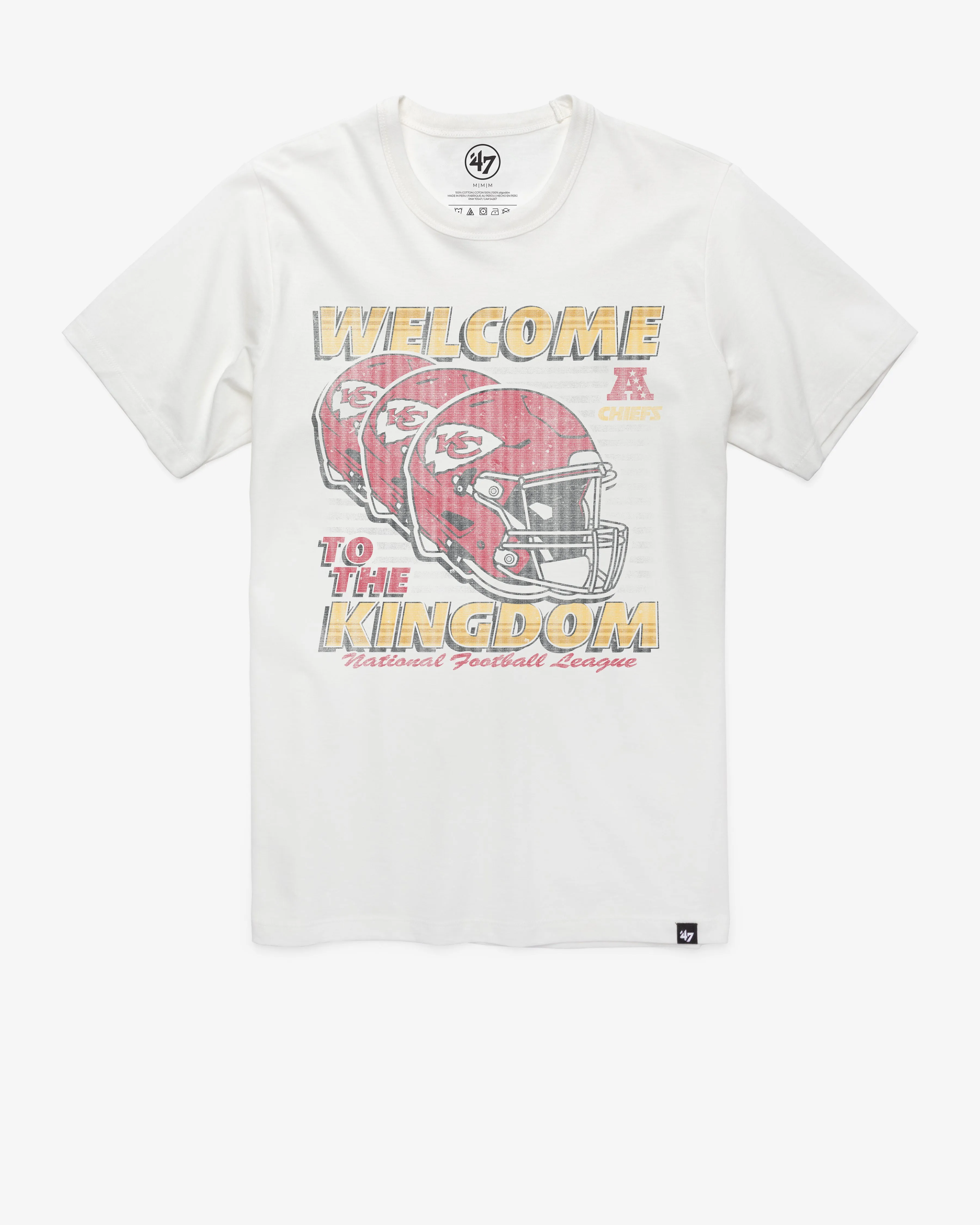KANSAS CITY CHIEFS REGIONAL '47 FRANKLIN TEE sold by 47