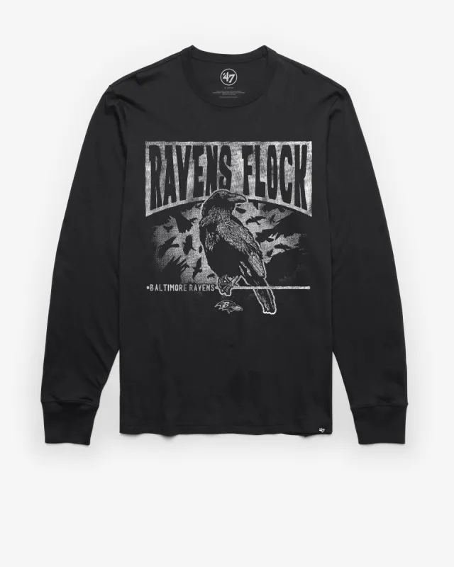 BALTIMORE RAVENS REGIONAL '47 FRANKLIN LONG SLEEVE TEE sold by 47