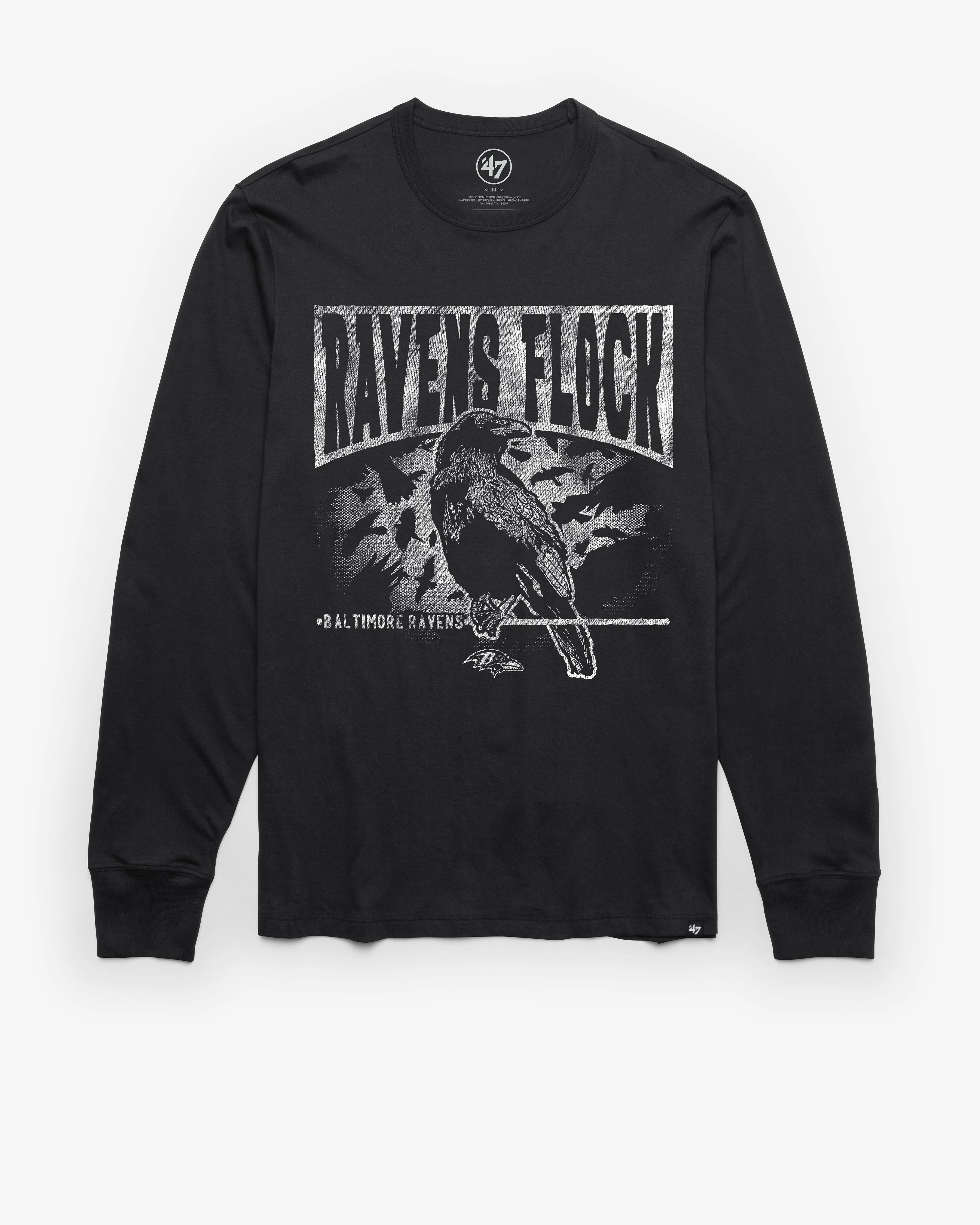 BALTIMORE RAVENS REGIONAL '47 FRANKLIN LONG SLEEVE TEE sold by 47