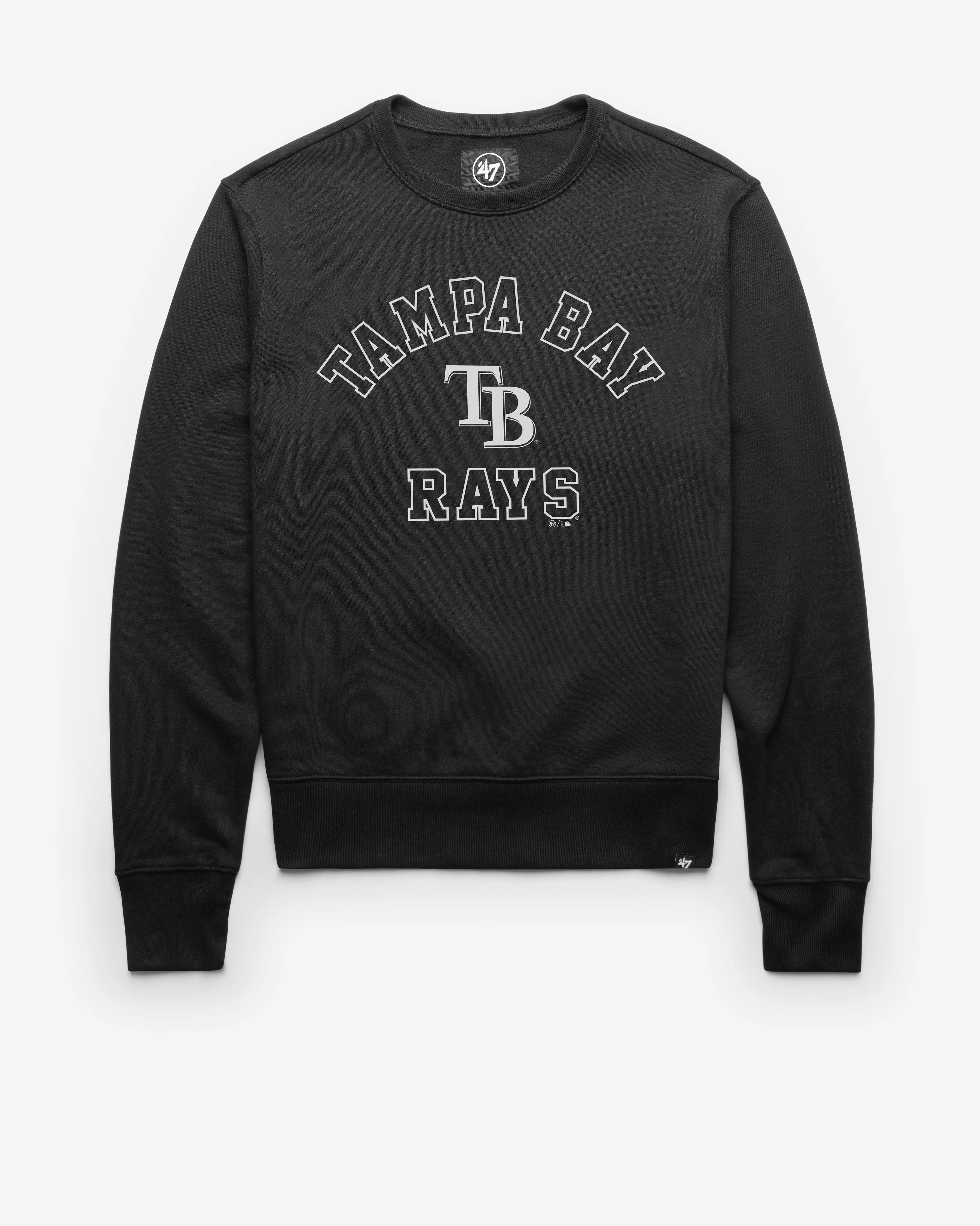 TAMPA BAY RAYS VARSITY ARCH '47 HEADLINE CREW sold by 47