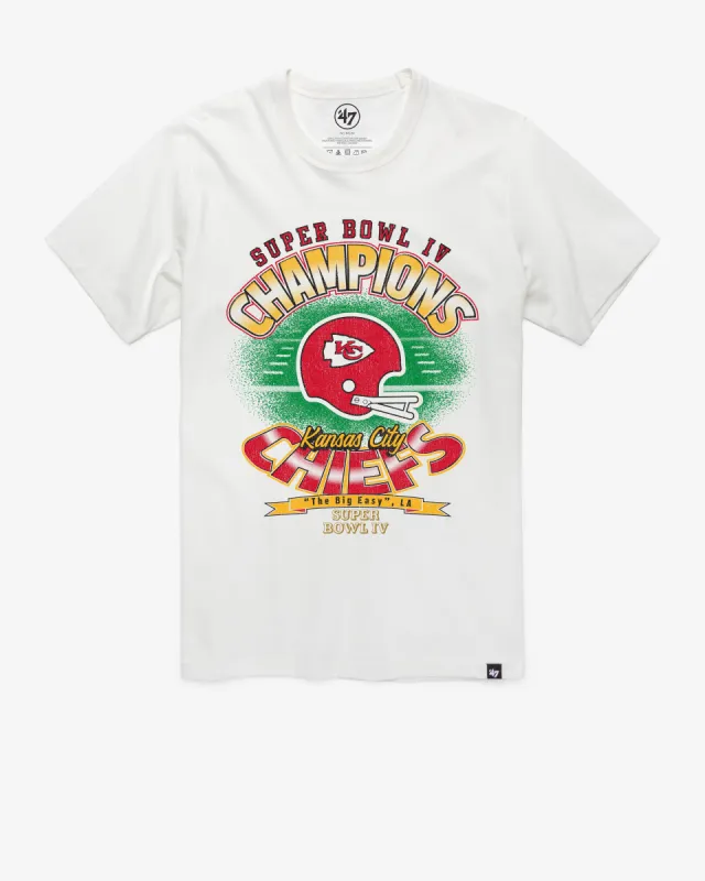 KANSAS CITY CHIEFS SUPER BOWL SHOWCASE '47 FRANKLIN TEE sold by 47