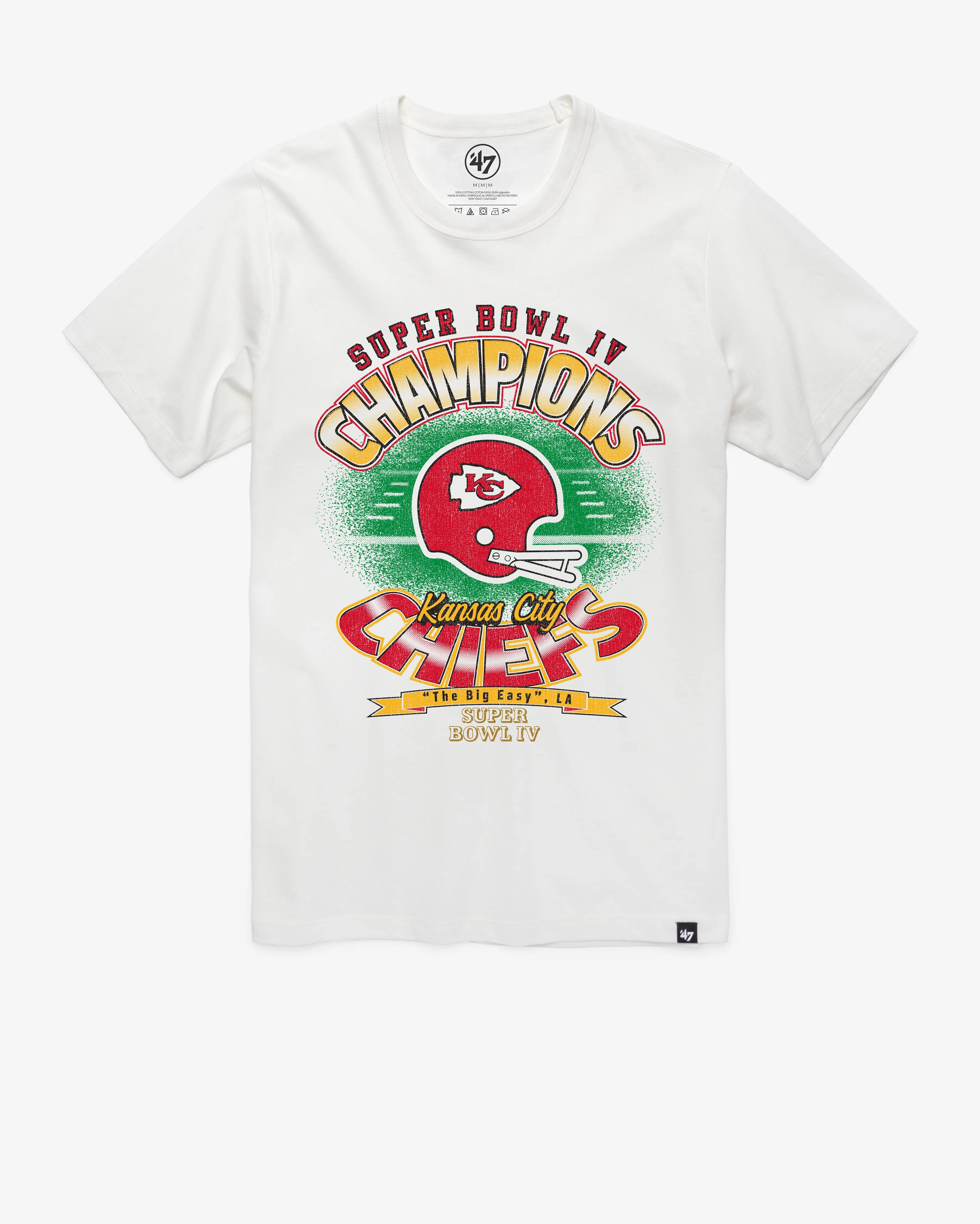 KANSAS CITY CHIEFS SUPER BOWL SHOWCASE '47 FRANKLIN TEE sold by 47