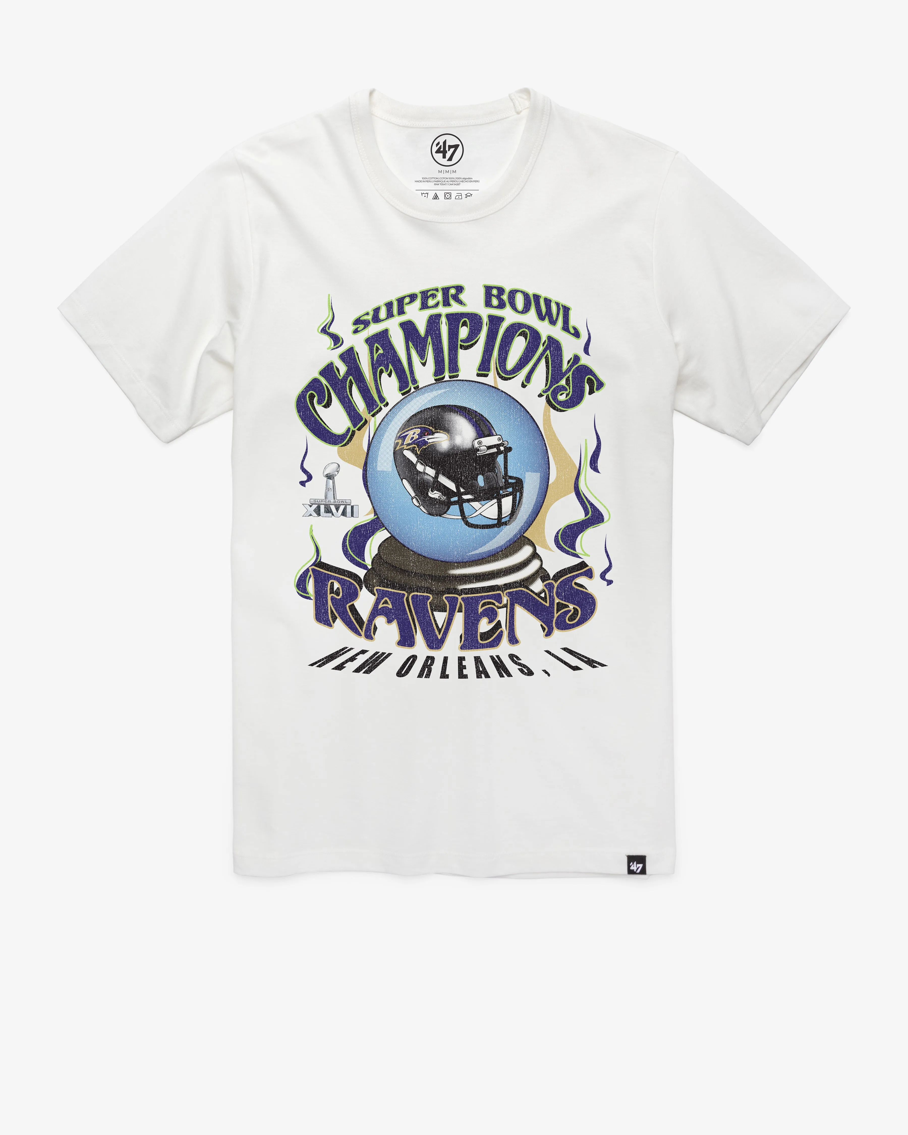 BALTIMORE RAVENS SUPER BOWL SHOWCASE '47 FRANKLIN TEE sold by 47