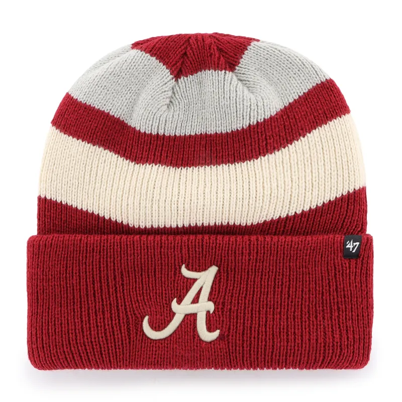 ALABAMA CRIMSON TIDE CLUBHOUSE JENNINGS '47 CUFF KNIT sold by 47
