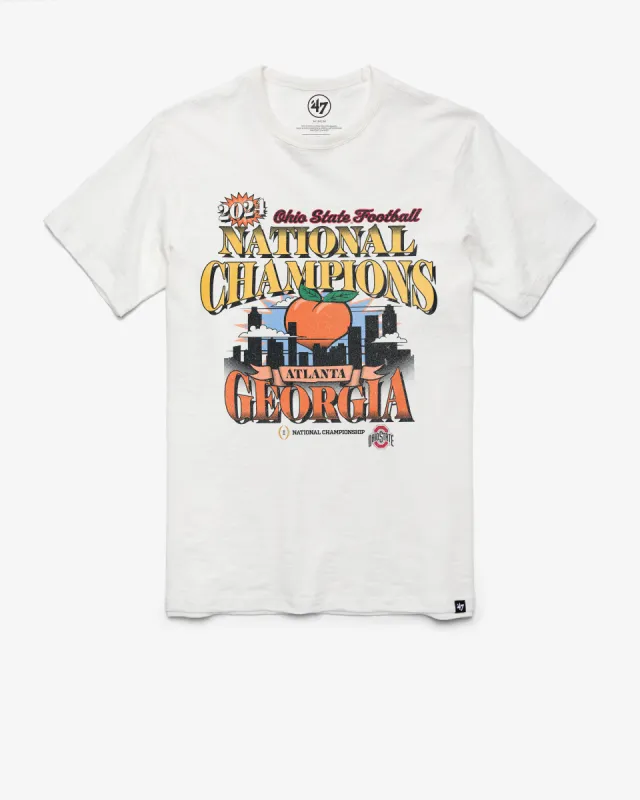 OHIO STATE BUCKEYES 2024 CFP NATIONAL CHAMPIONS '47 SCRUM TEE sold by 47