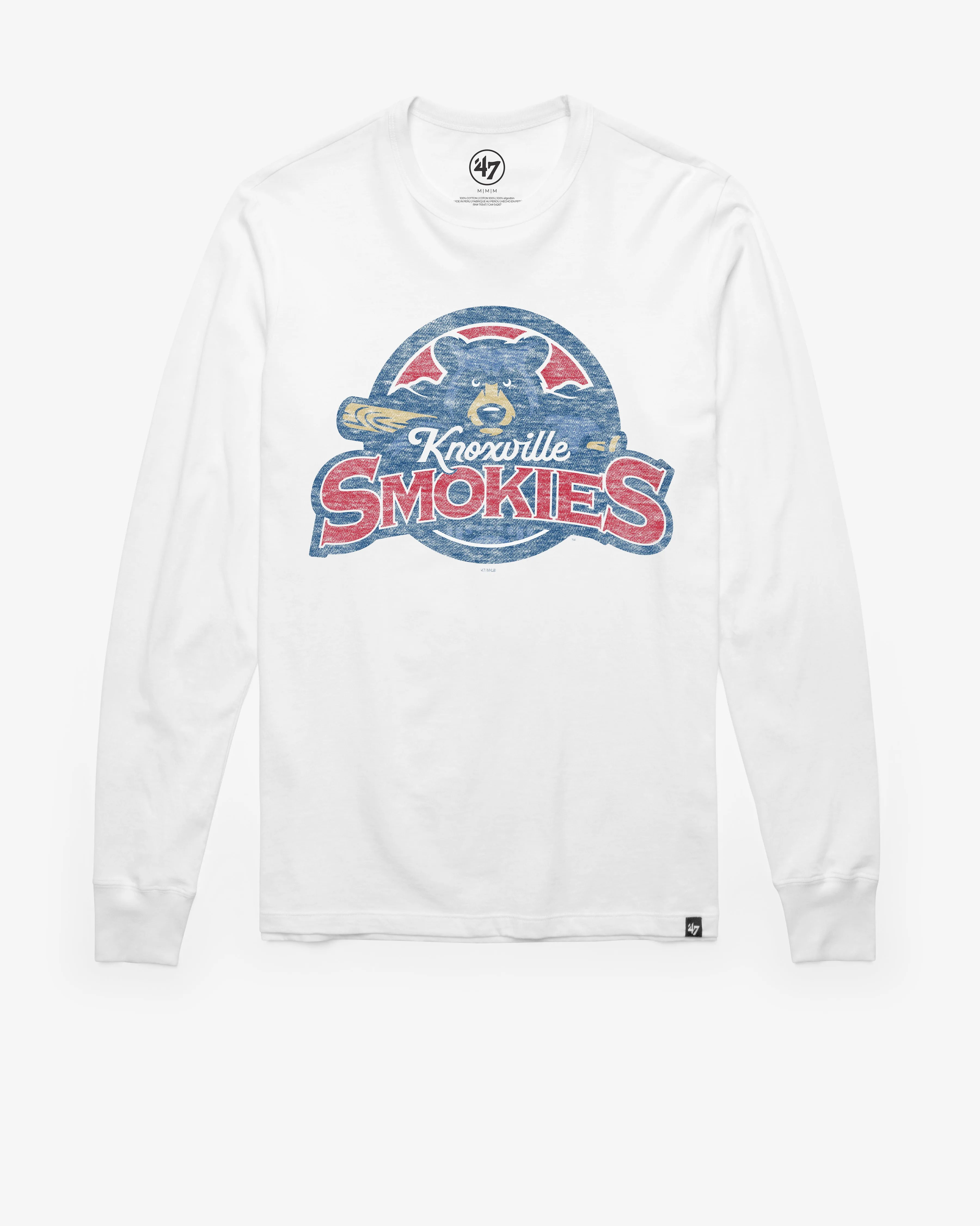KNOXVILLE SMOKIES PREMIER '47 FRANKLIN LONG SLEEVE TEE sold by 47