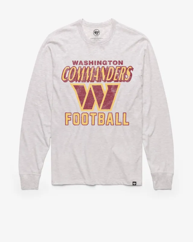 WASHINGTON COMMANDERS DOZER '47 FRANKLIN LONG SLEEVE TEE sold by 47