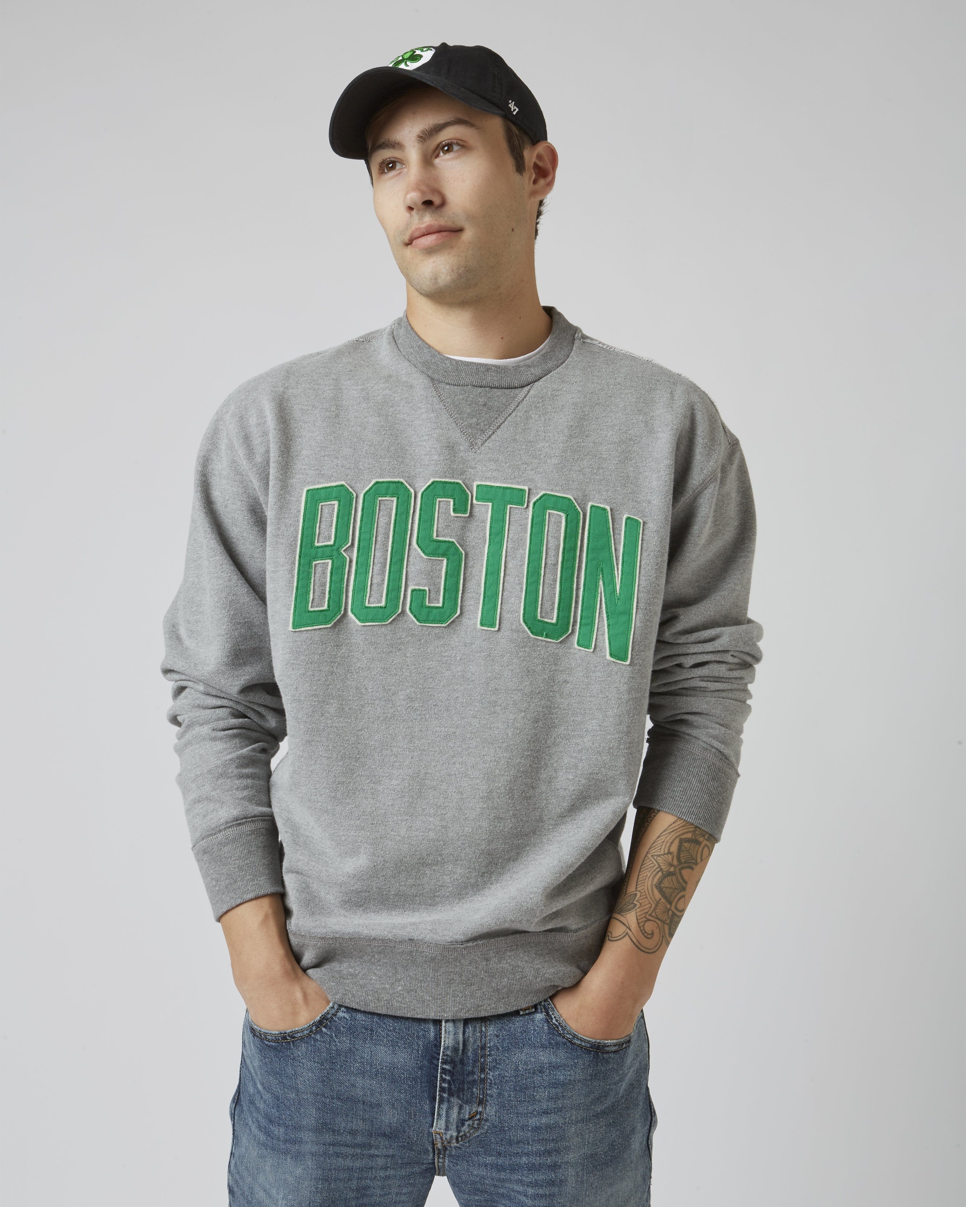 BOSTON CELTICS RAREFIELD '47 HARRIS SCRIMMAGE CREW sold by 47 product image thumbnail 3