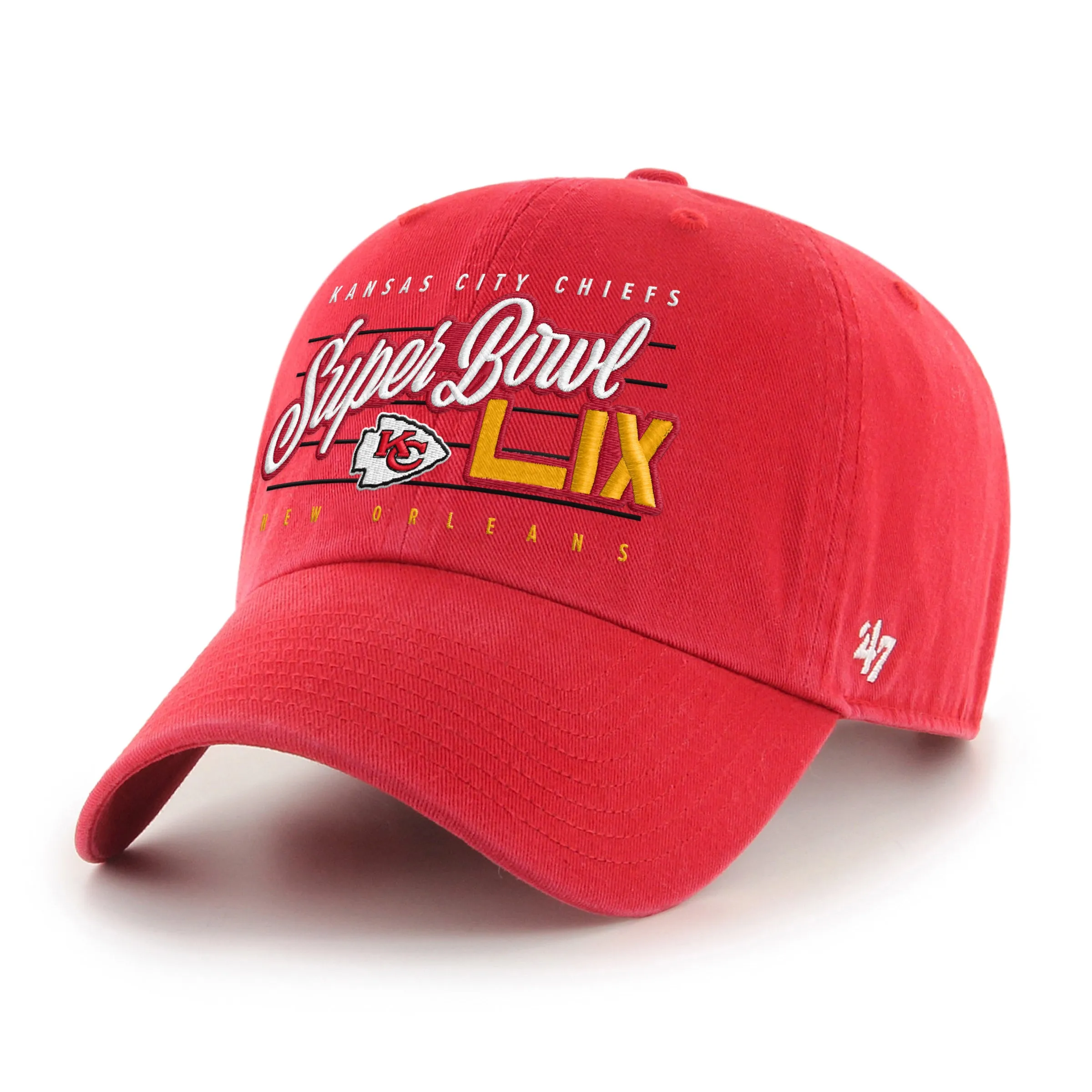 KANSAS CITY CHIEFS SUPER BOWL LIX '47 CLEAN UP sold by 47