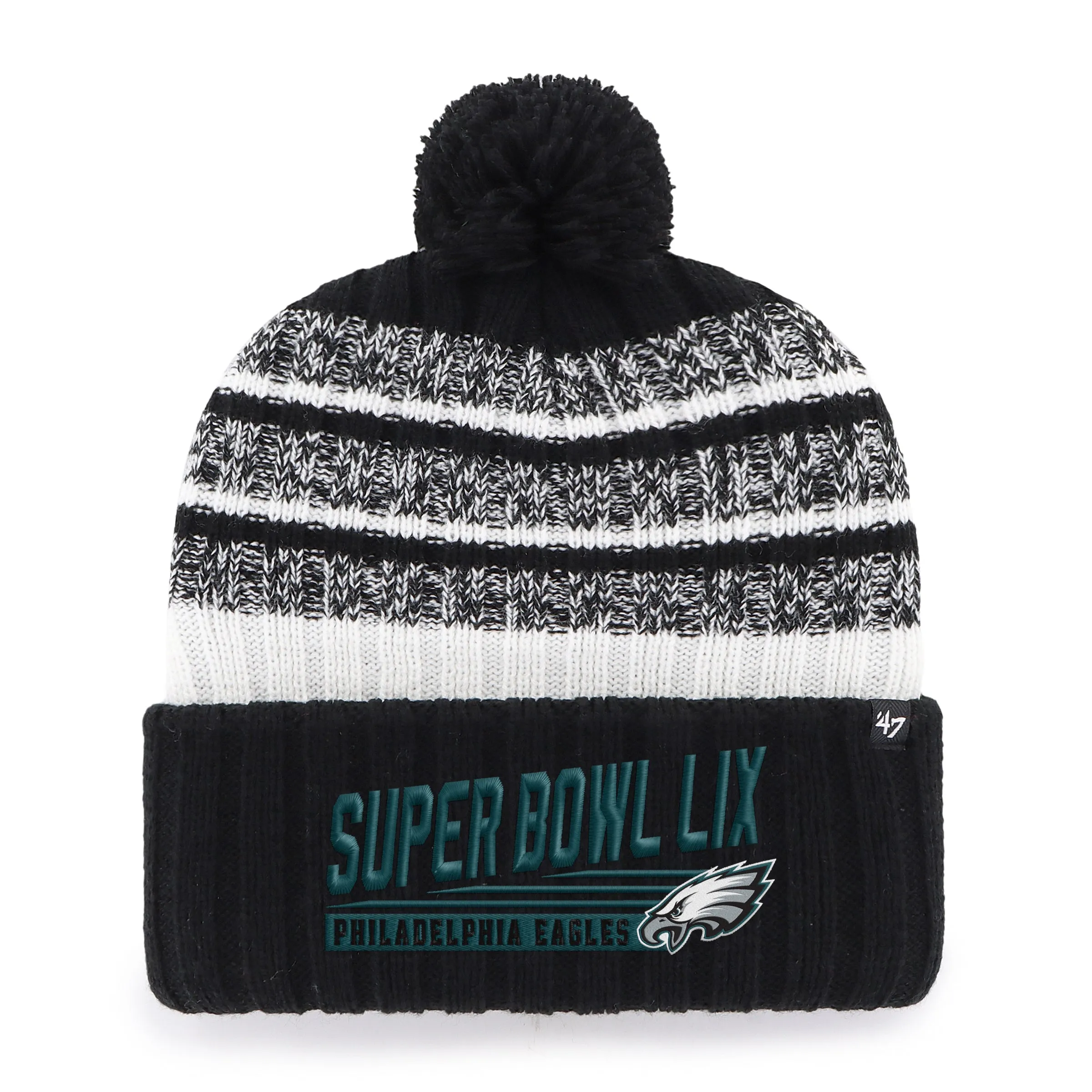 PHILADELPHIA EAGLES SUPER BOWL LIX TAVERN '47 CUFF KNIT sold by 47
