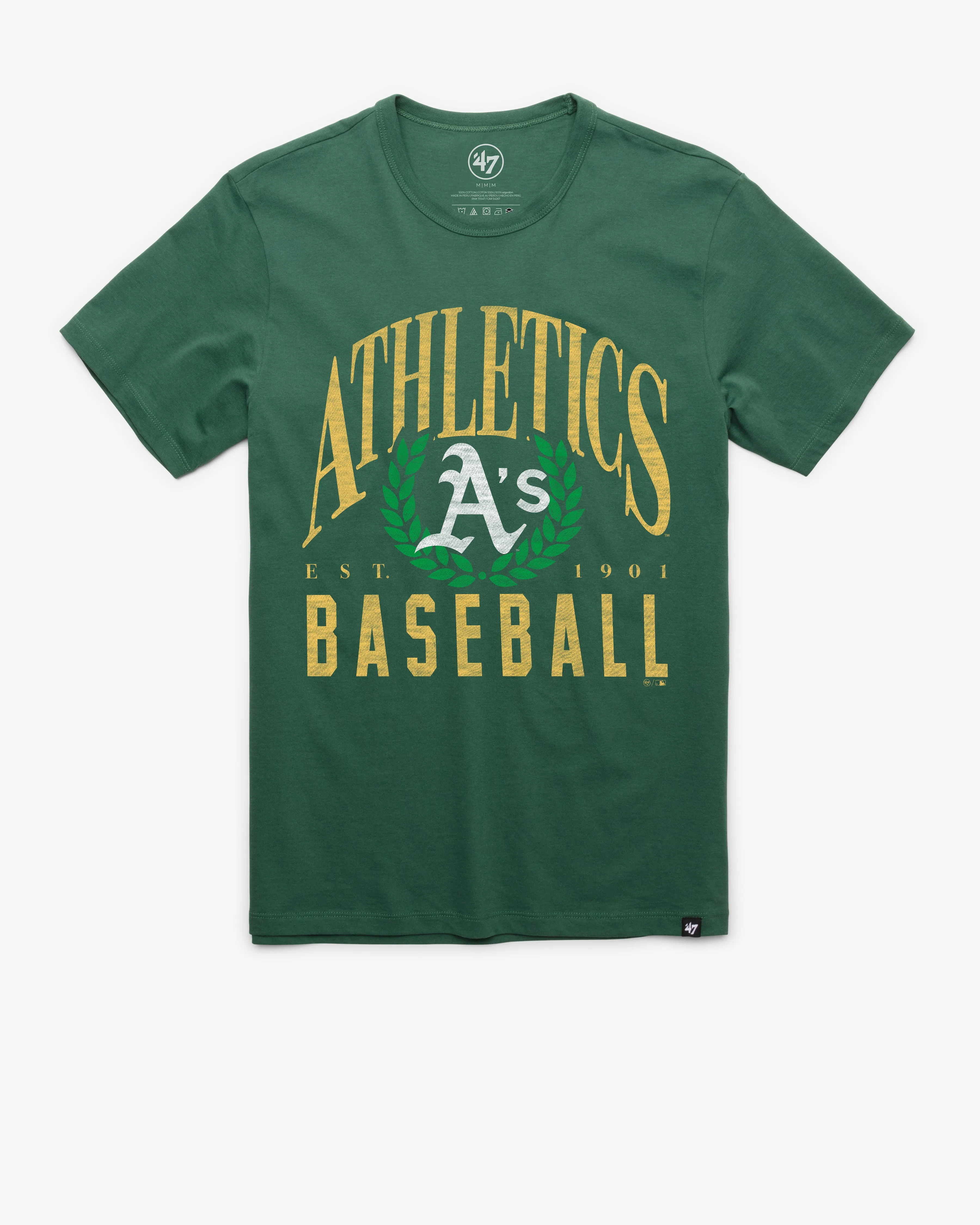 ATHLETICS BASEBALL PITCHOUT '47 FRANKLIN TEE sold by 47