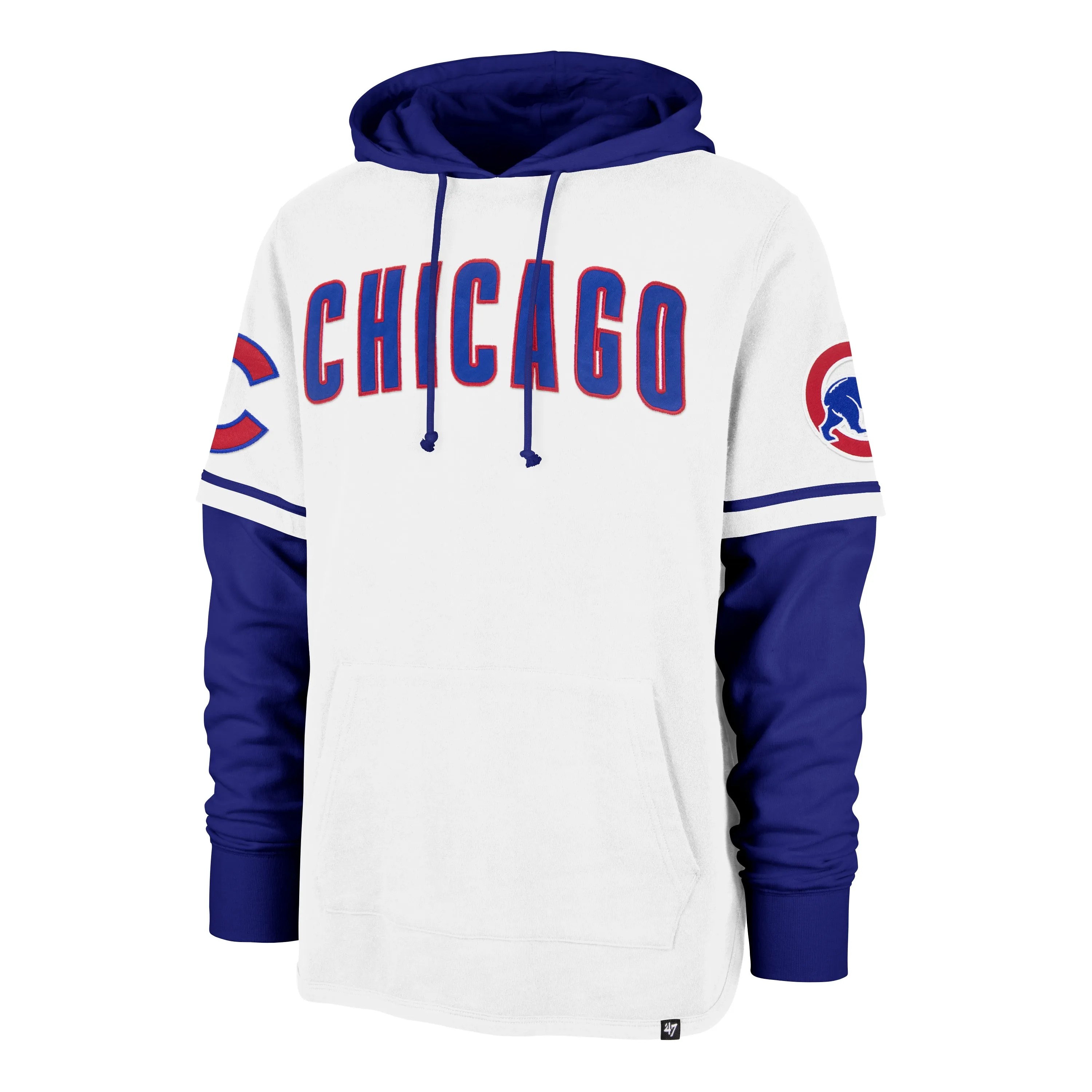 CHICAGO CUBS TRIFECTA '47 SHORTSTOP PULLOVER HOOD sold by 47
