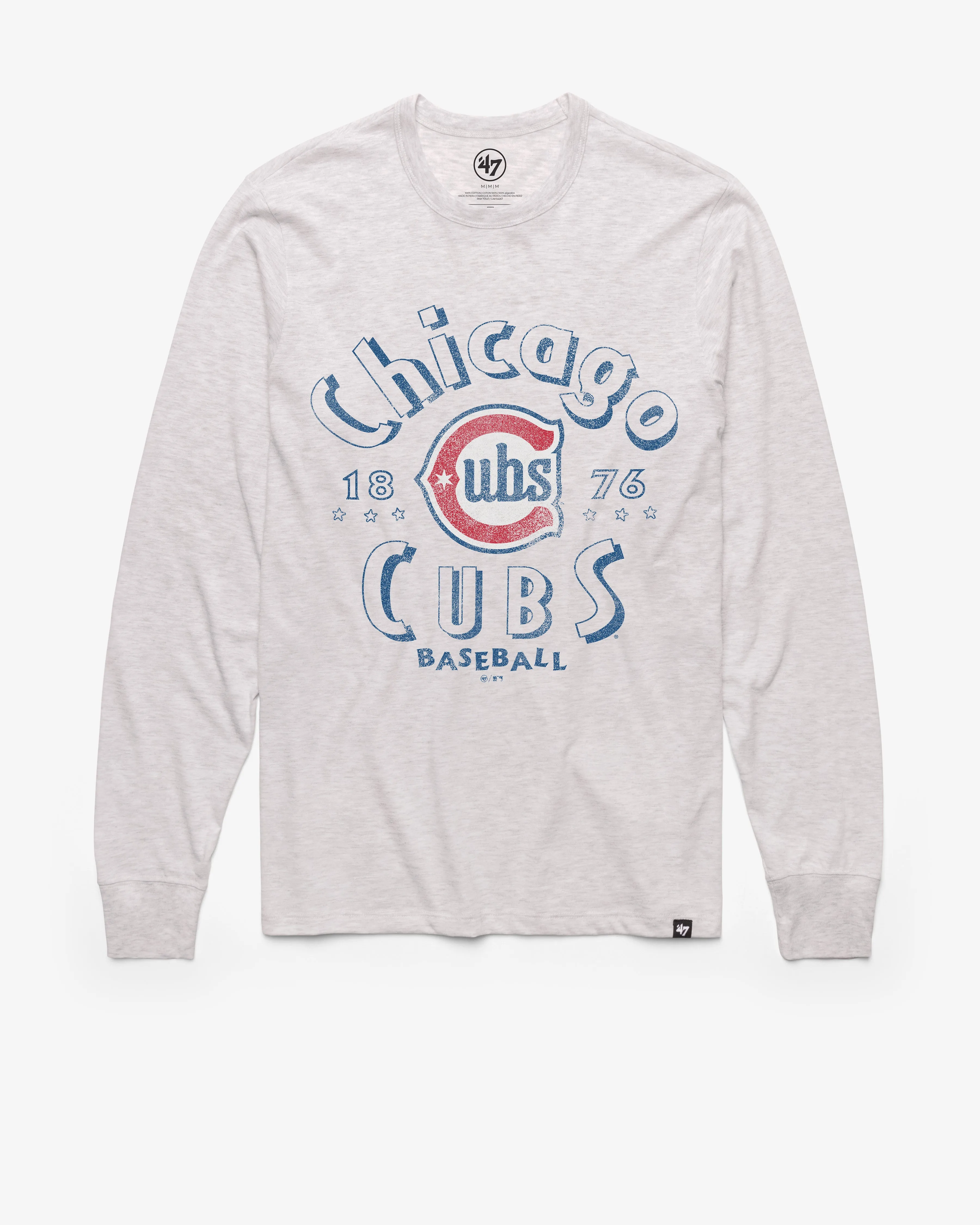 CHICAGO CUBS CIRCLE CHANGE '47 FRANKLIN LONG SLEEVE TEE sold by 47