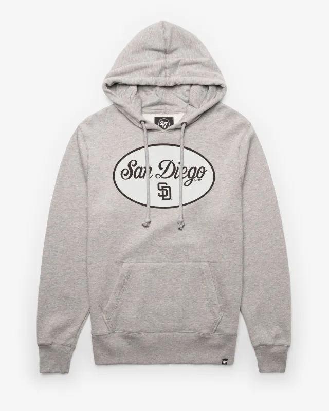SAN DIEGO PADRES COVERALL '47 HEADLINE HOOD made by 47