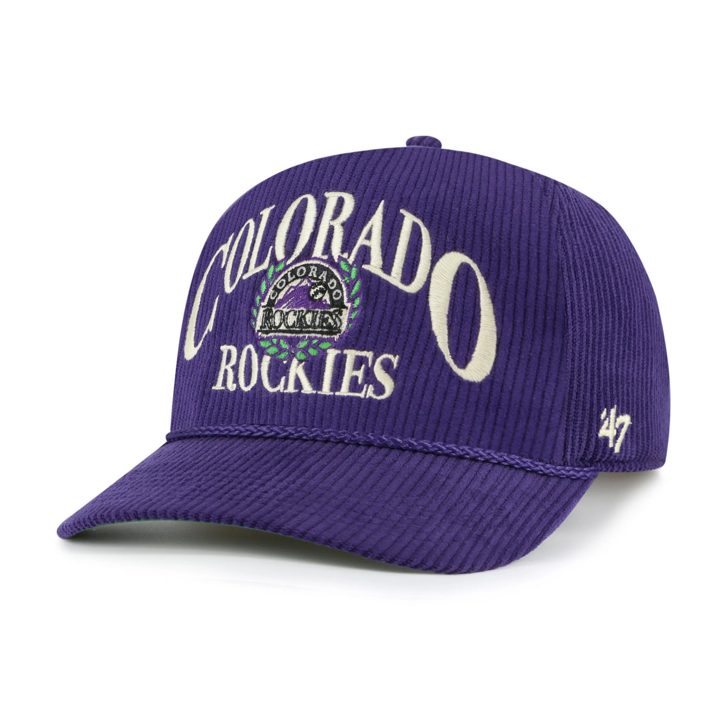 COLORADO ROCKIES COOPERSTOWN PITCHOUT ROPE '47 HITCH sold by 47