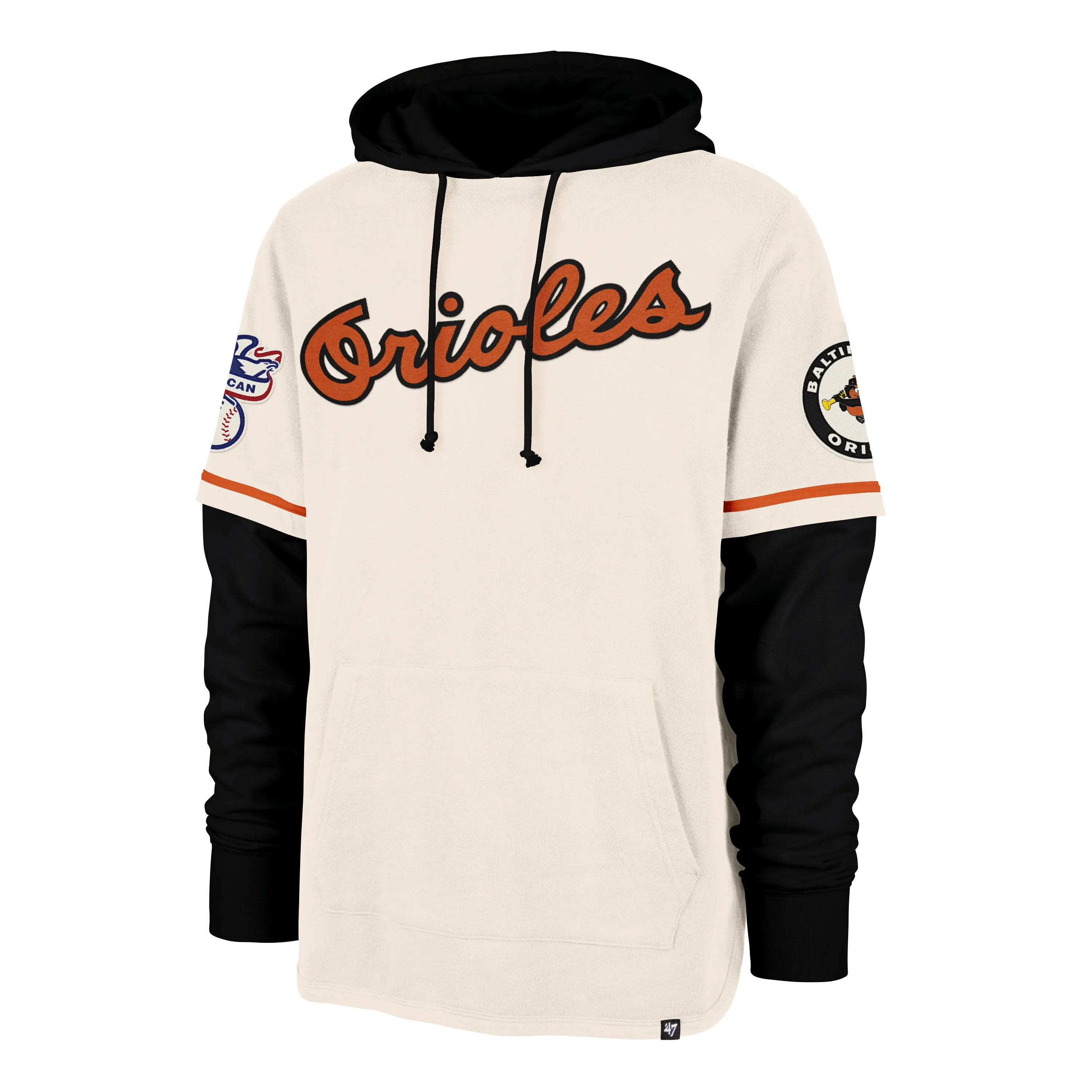 BALTIMORE ORIOLES COOPERSTOWN TRIFECTA '47 SHORTSTOP PULLOVER sold by 47