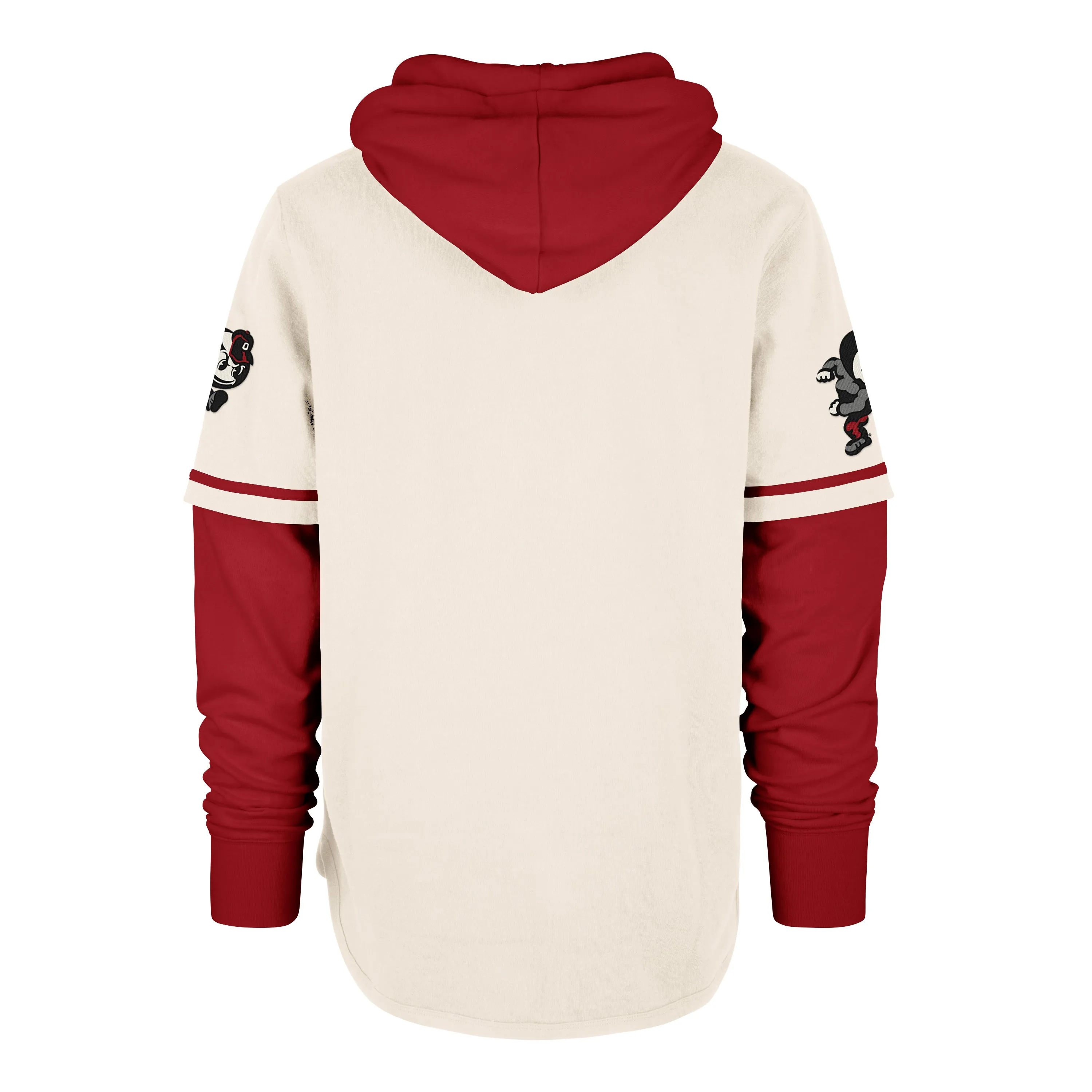 OHIO STATE BUCKEYES VINTAGE TRIFECTA '47 SHORTSTOP PULLOVER HOOD sold by 47 product image thumbnail 2