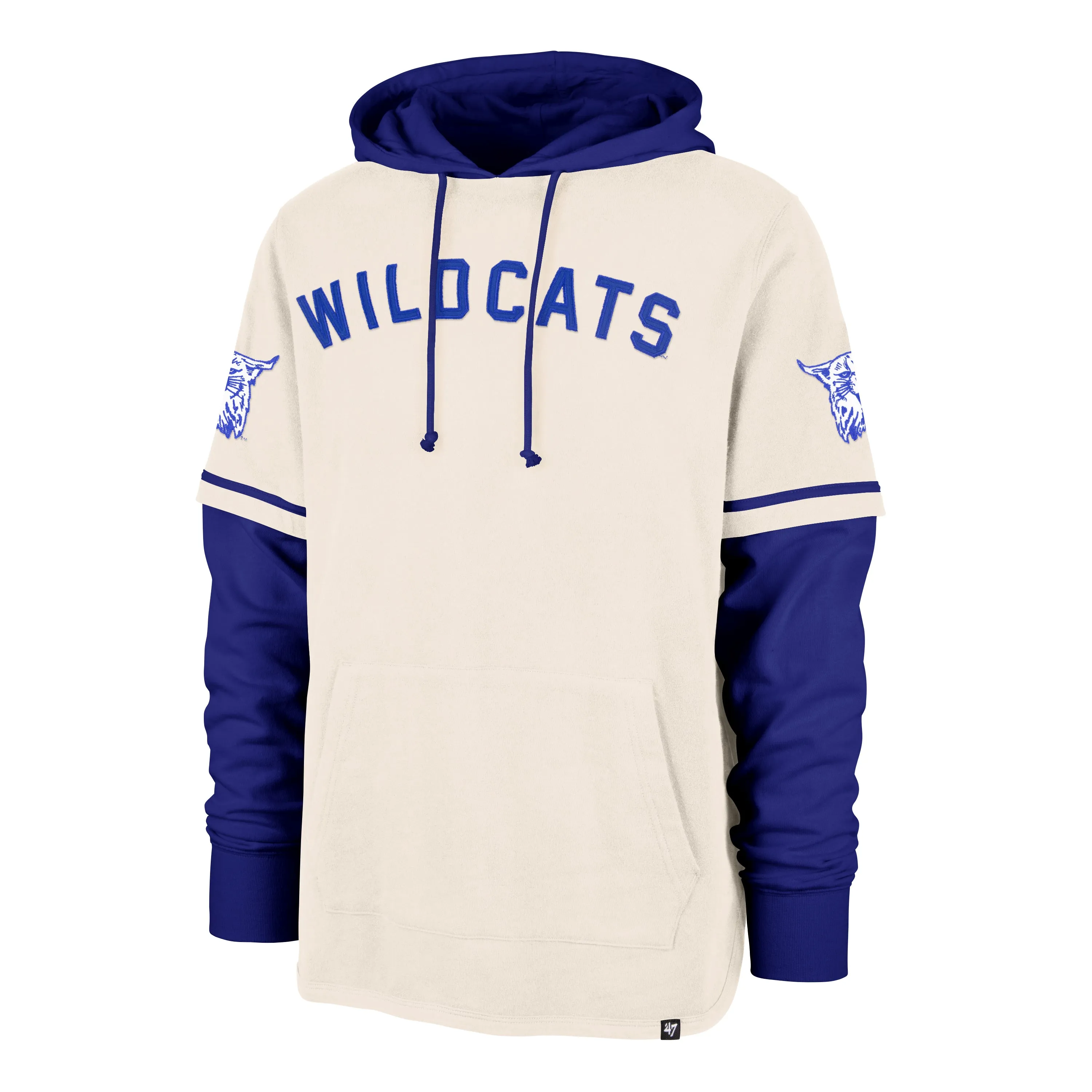 KENTUCKY WILDCATS VINTAGE TRIFECTA '47 SHORTSTOP PULLOVER HOOD sold by 47