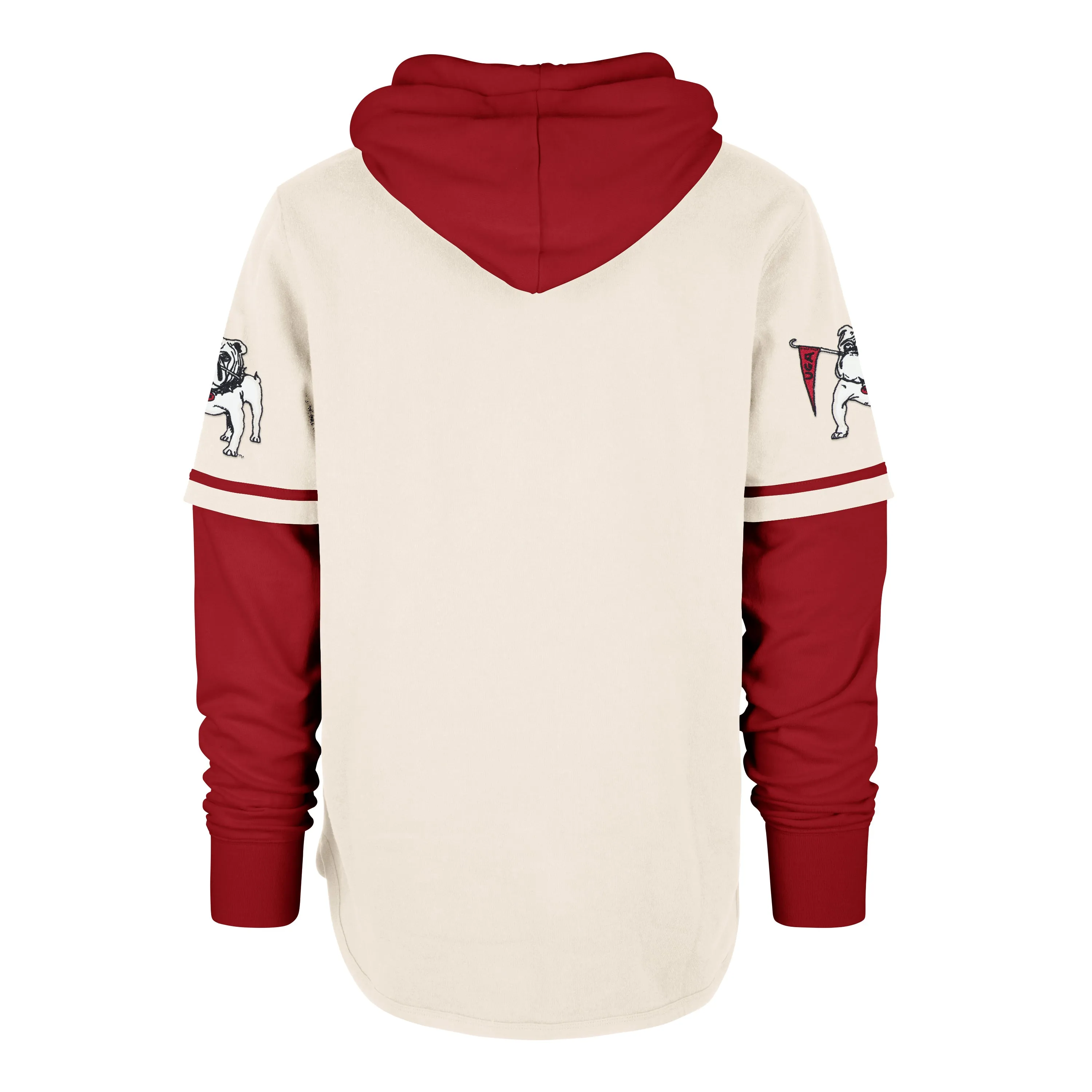 GEORGIA BULLDOGS VINTAGE TRIFECTA '47 SHORTSTOP PULLOVER HOOD sold by 47 product image thumbnail 2