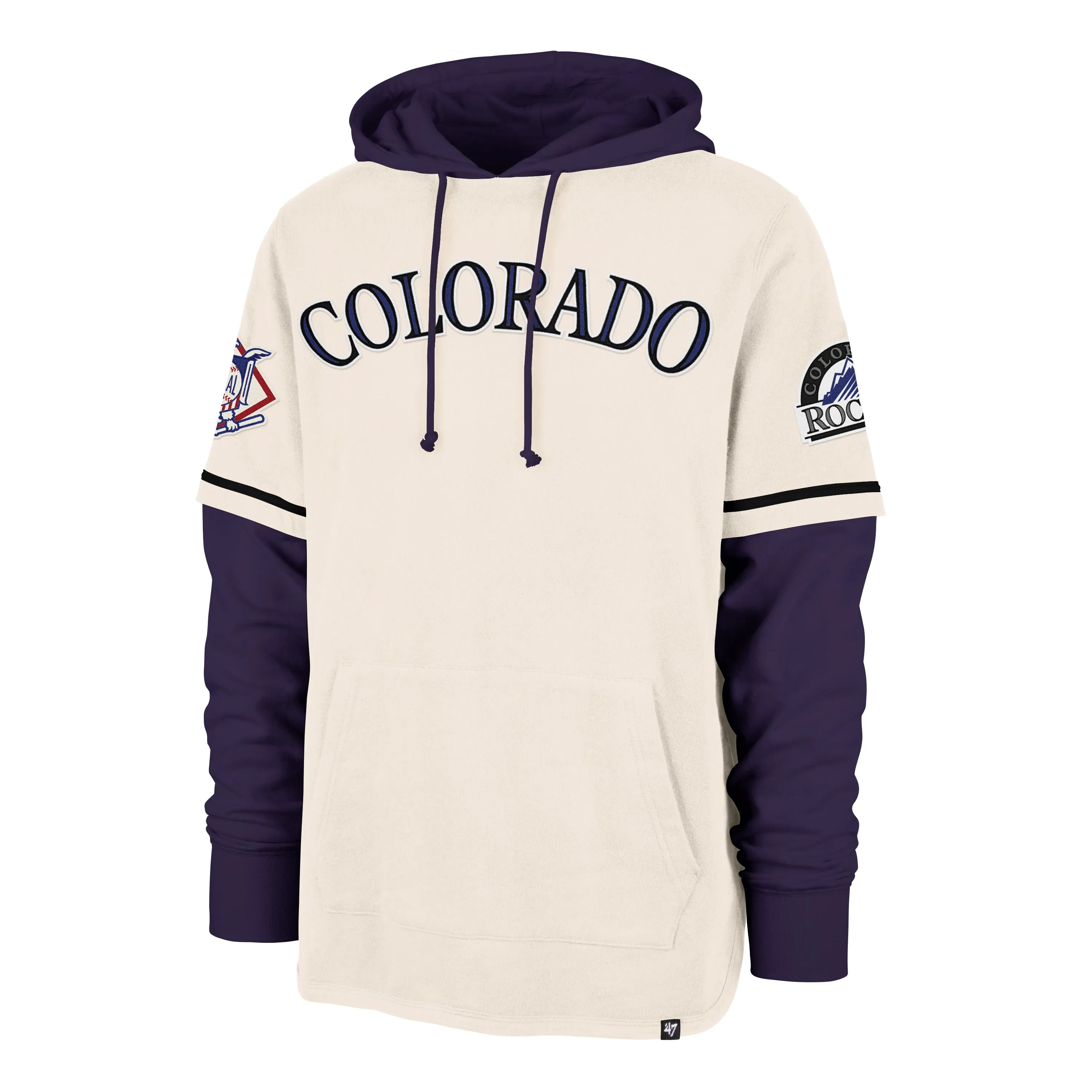 COLORADO ROCKIES COOPERSTOWN TRIFECTA '47 SHORTSTOP PULLOVER sold by 47