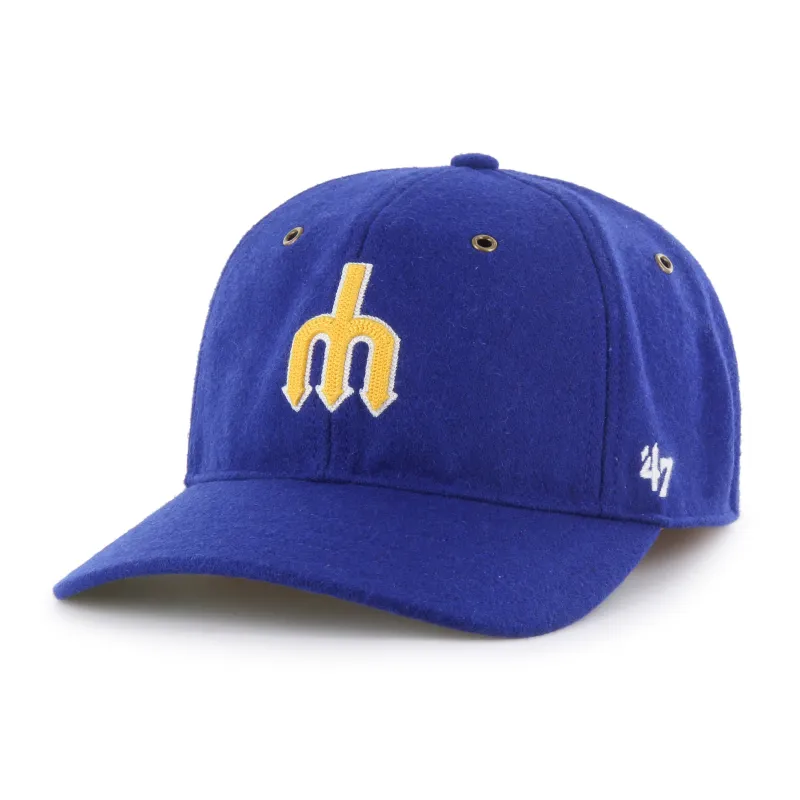 SEATTLE MARINERS COOPERSTOWN WOOLWARD '47 FRANCHISE LS made by 47