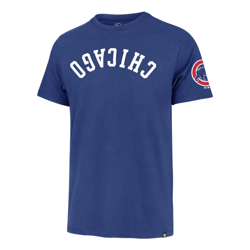CHICAGO CUBS UPSIDE DOWN TWO PEAT '47 FRANKLIN TEE sold by 47