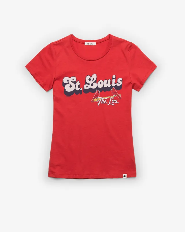 ST. LOUIS CARDINALS CITY CONNECT MYSTIC '47 FRANKIE TEE WOMENS sold by 47