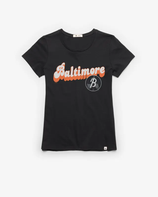 BALTIMORE ORIOLES CITY CONNECT MYSTIC '47 FRANKIE TEE WOMENS sold by 47