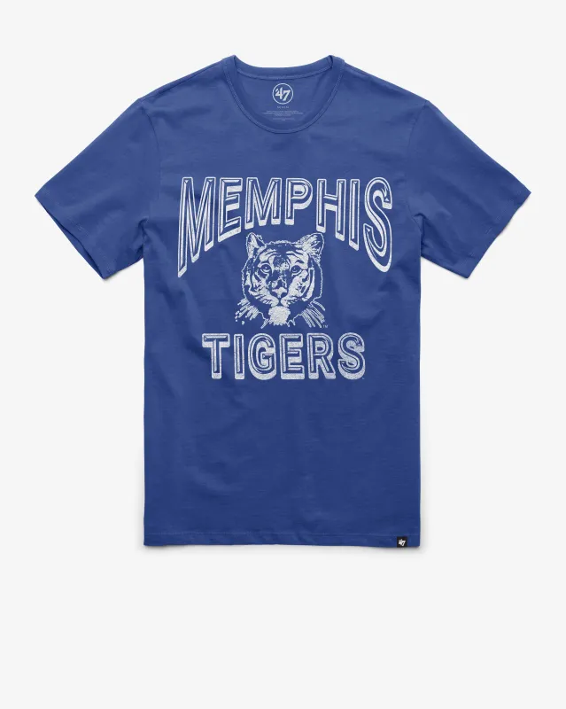MEMPHIS TIGERS VINTAGE FAN OUT '47 FRANKLIN TEE sold by 47