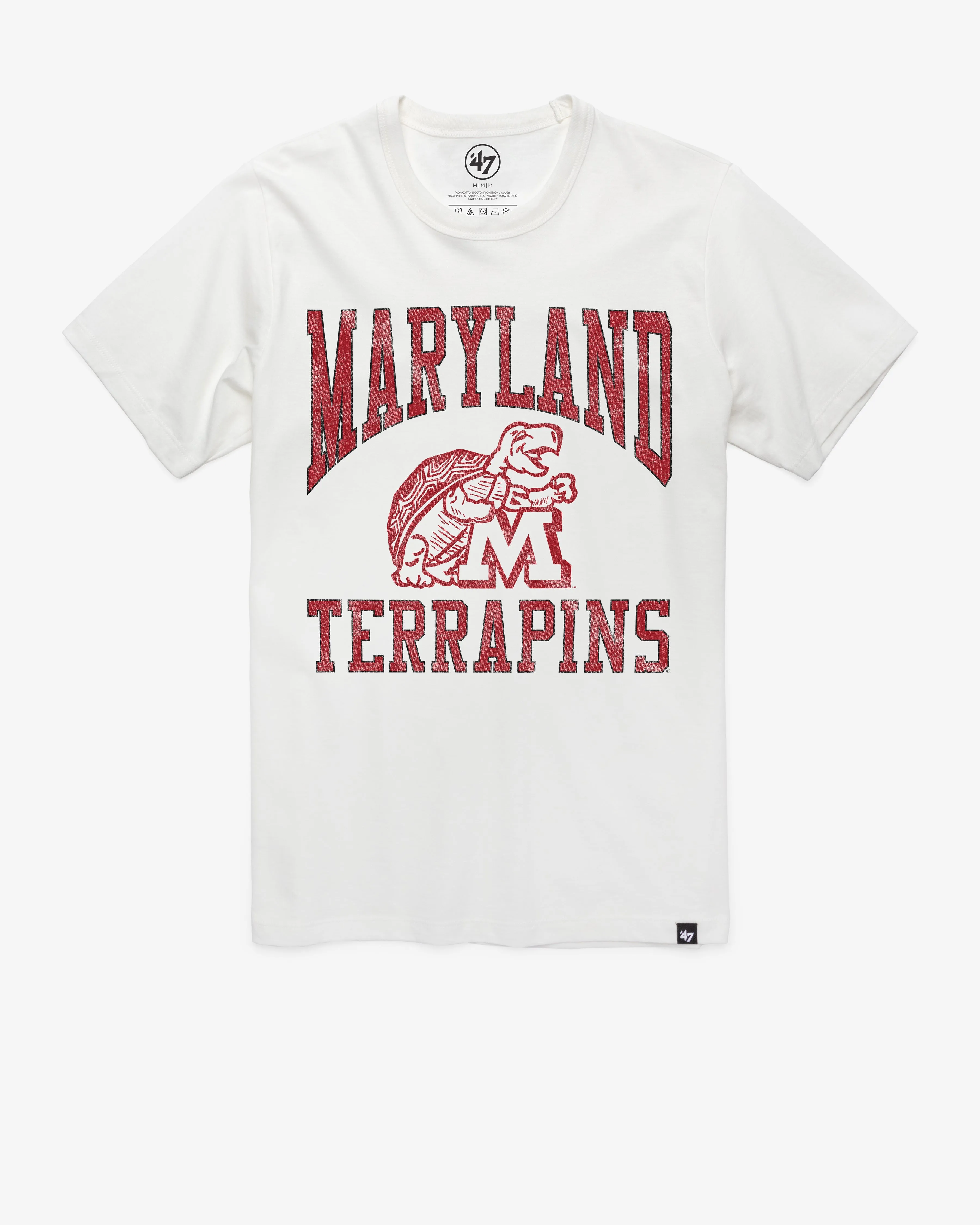 MARYLAND TERRAPINS VINTAGE BIG UPS '47 FRANKLIN TEE sold by 47