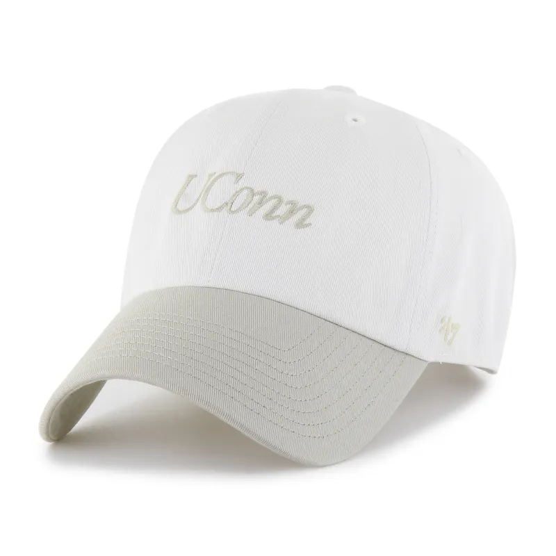 CONNECTICUT HUSKIES UCONN FOUNDATION SCRIPT TWO TONE '47 CLEAN UP sold by 47
