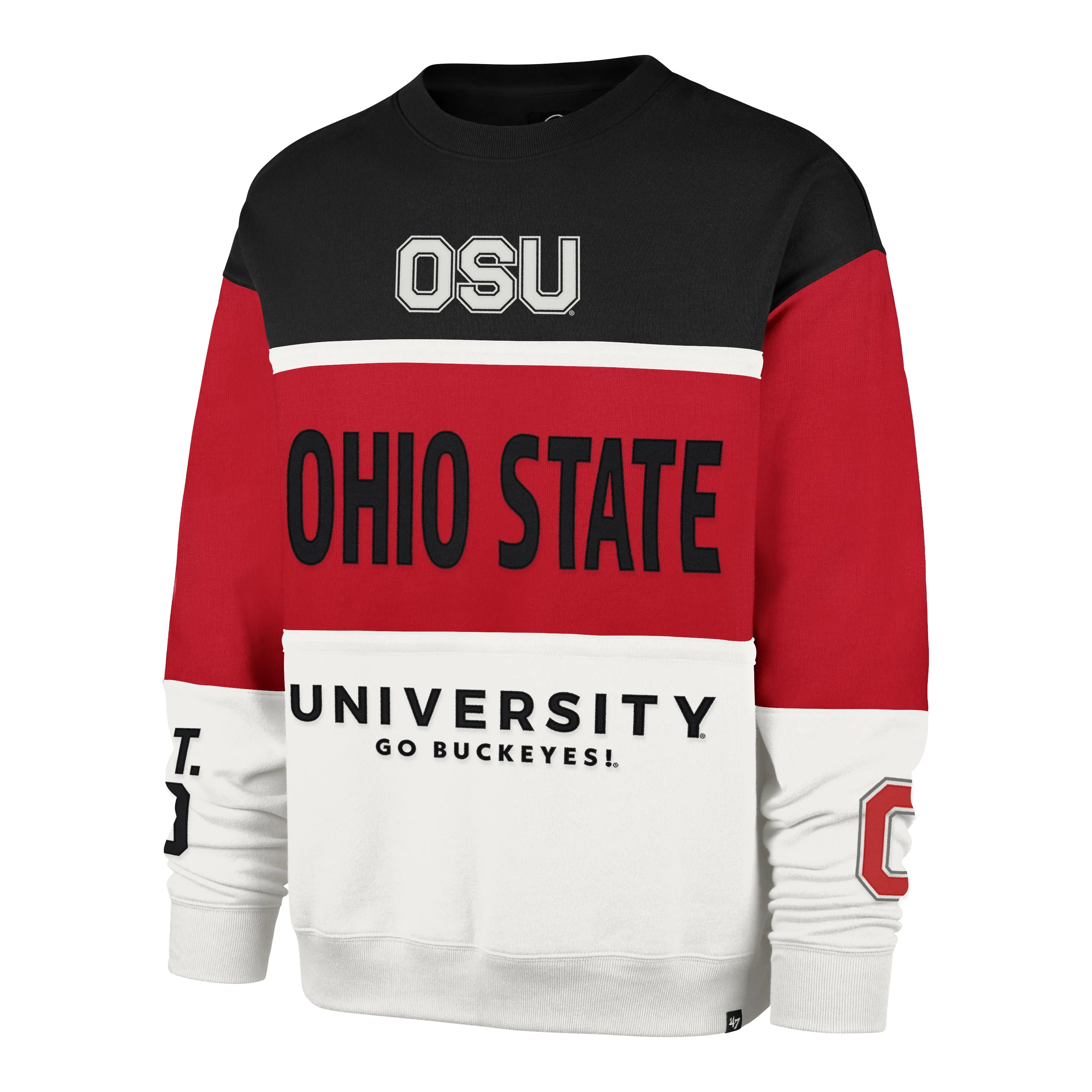 OHIO STATE BUCKEYES ON FIVE '47 MAXIMALIST CREW sold by 47