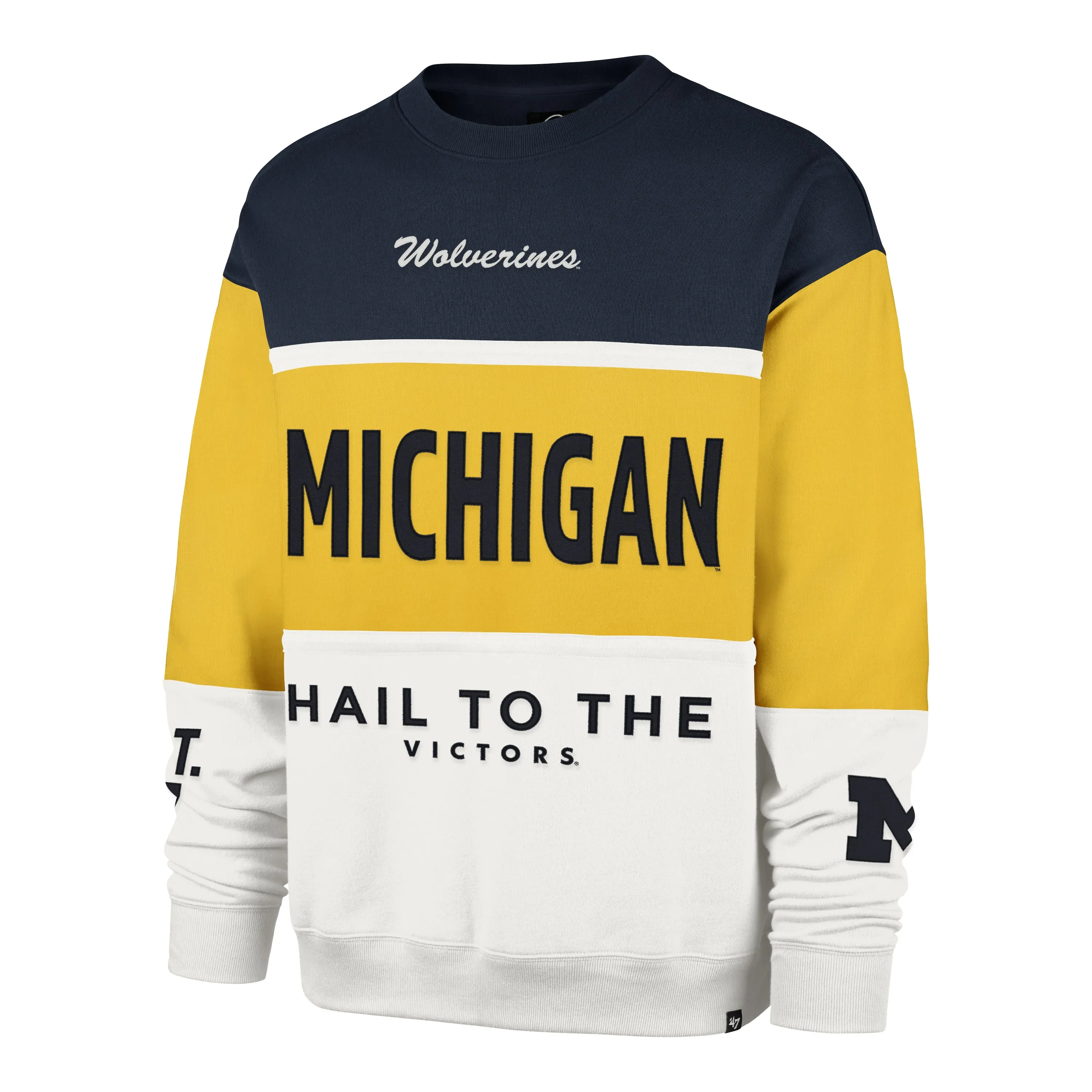 MICHIGAN WOLVERINES ON FIVE '47 MAXIMALIST CREW sold by 47