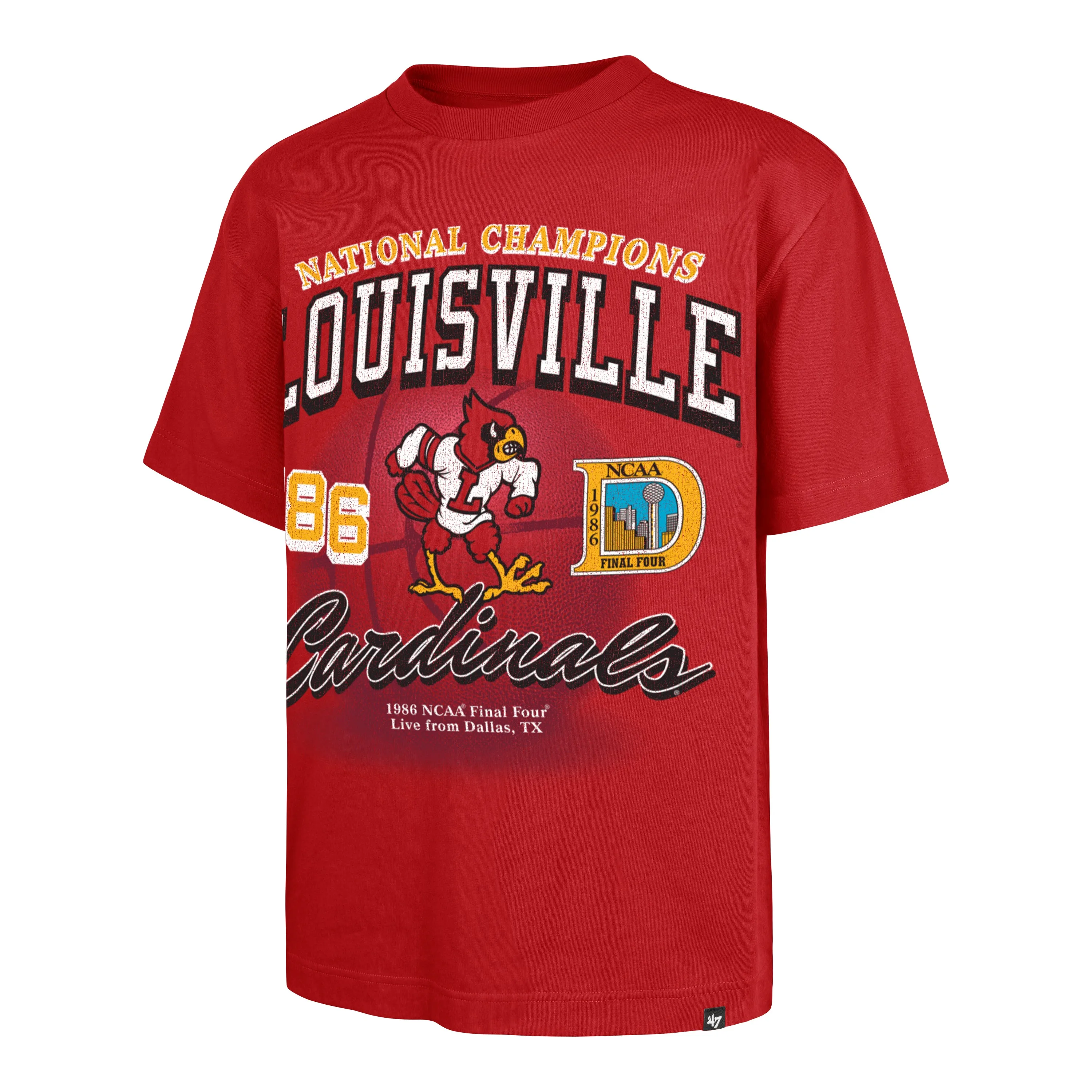 LOUISVILLE CARDINALS RAH RAH '47 FOUNDATION TEE sold by 47