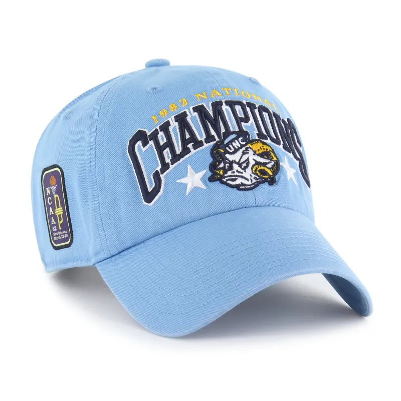 NORTH CAROLINA TAR HEELS UNC TITLE CHAMP '47 CLEAN UP made by 47