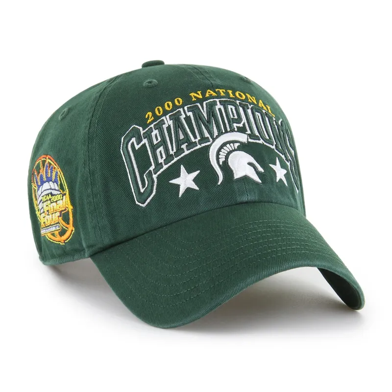 MICHIGAN STATE SPARTANS TITLE CHAMP '47 CLEAN UP made by 47