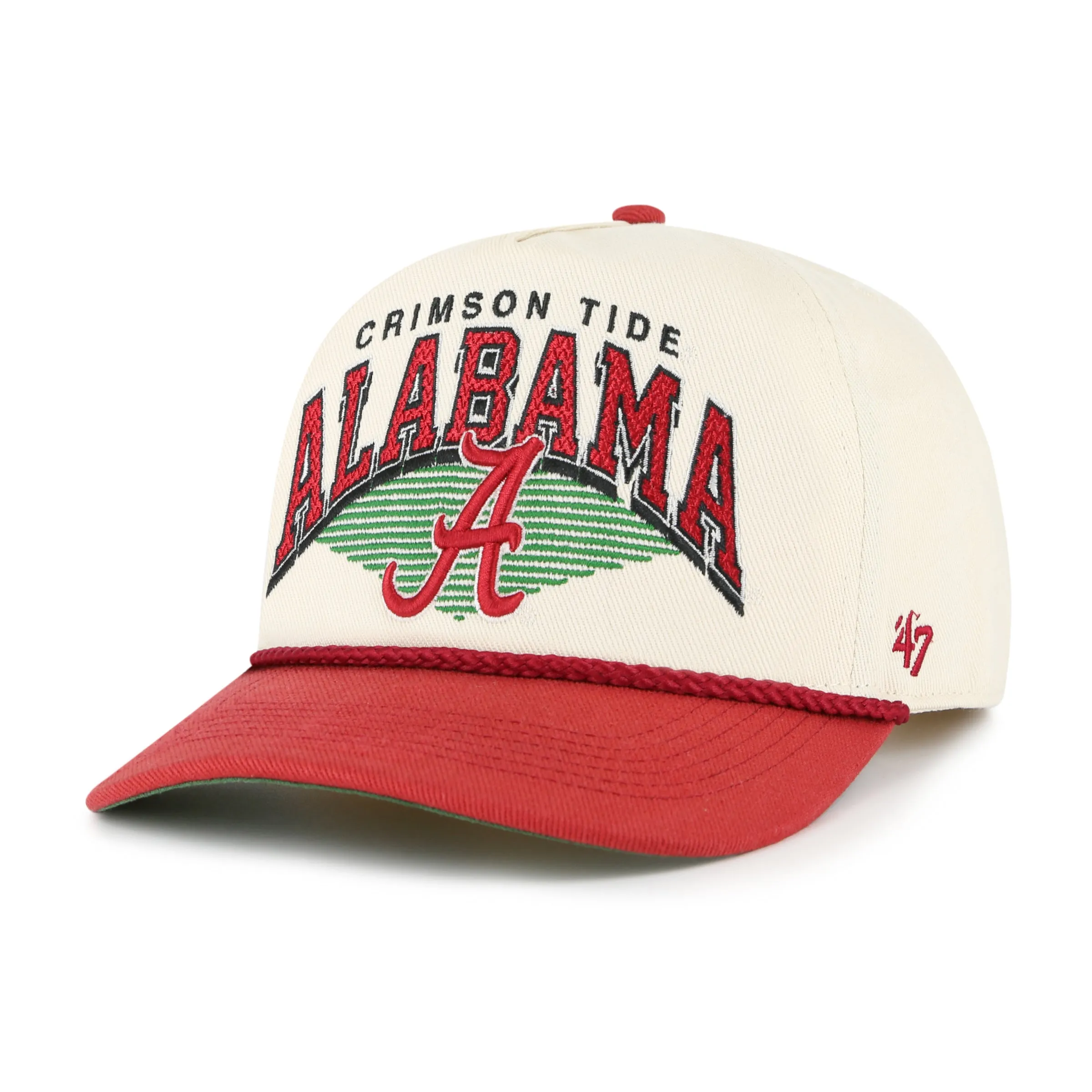ALABAMA CRIMSON TIDE POMONA TWO TONE ROPE '47 HITCH sold by 47