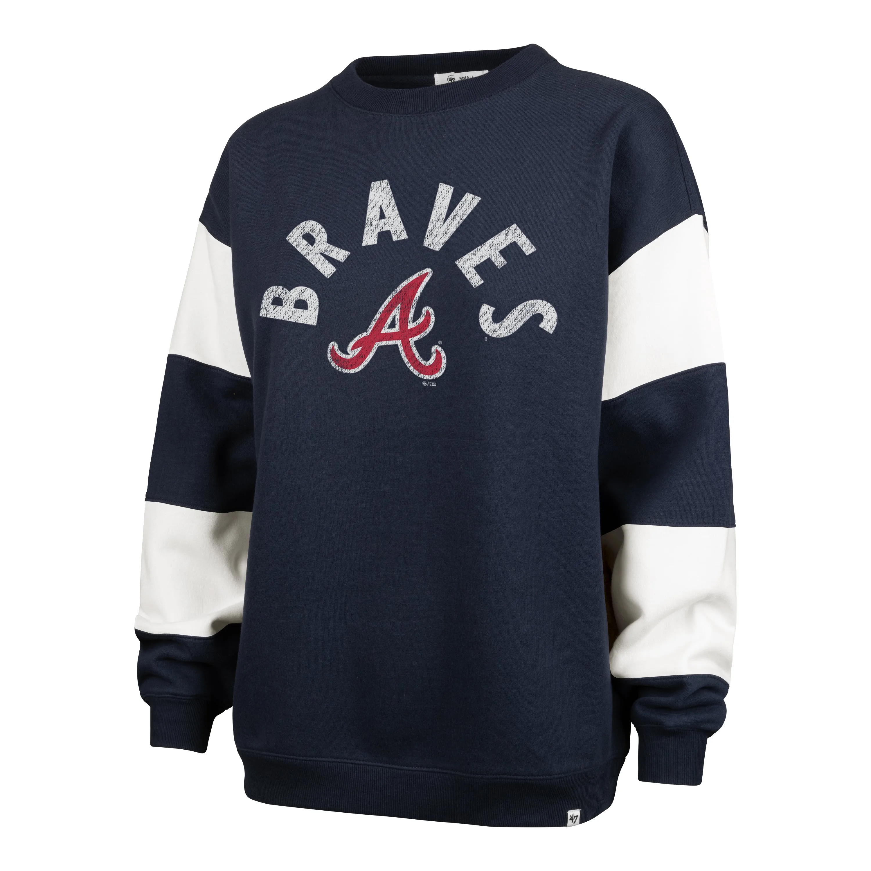 ATLANTA BRAVES EEPHUS '47 BARRED CREW WOMENS sold by 47
