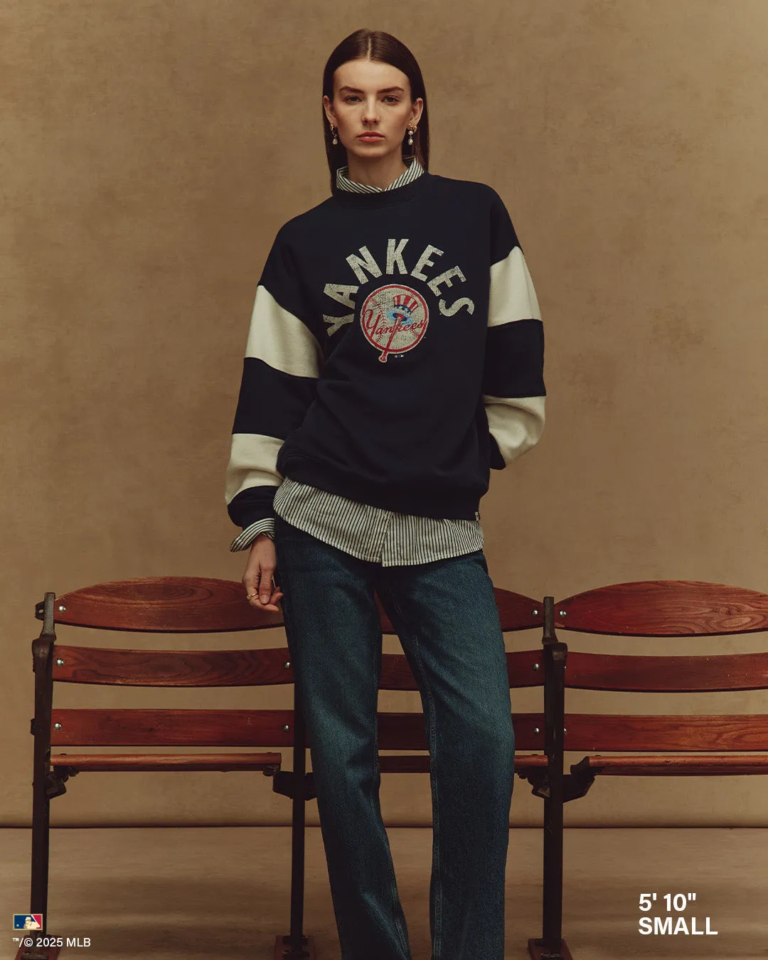 DETROIT TIGERS EEPHUS '47 BARRED CREW WOMENS sold by 47 product image thumbnail 3