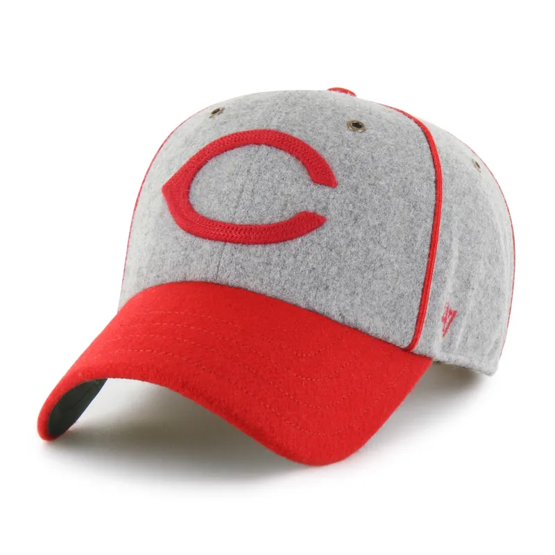 CINCINNATI REDS COOPERSTOWN BROCKE '47 CLEAN UP made by 47