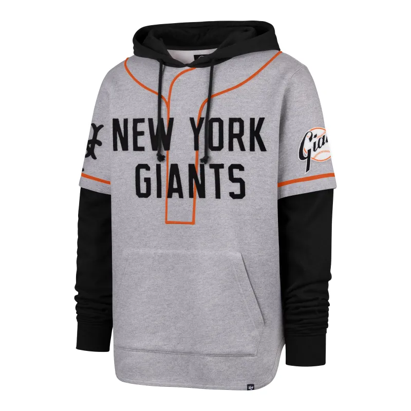 SAN FRANCISCO GIANTS COOPERSTOWN GAME FELT FIFTIES '47 SHORTSTOP PULLOVER HOOD sold by 47