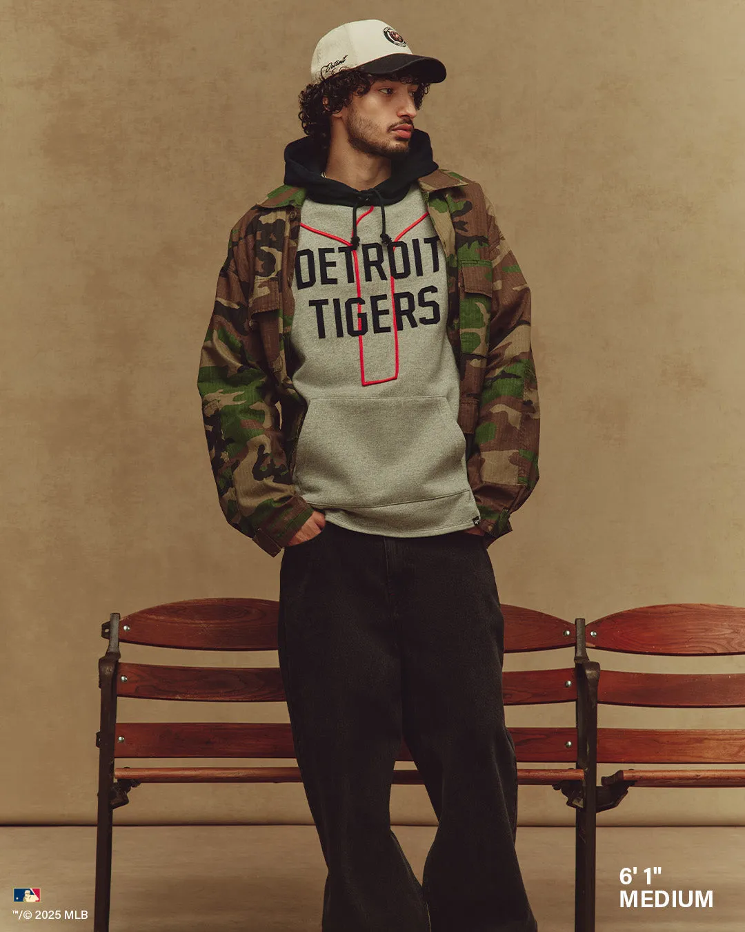 ARIZONA DIAMONDBACKS COOPERSTOWN GAME FELT FIFTIES '47 SHORTSTOP PULLOVER HOOD sold by 47 product image thumbnail 3